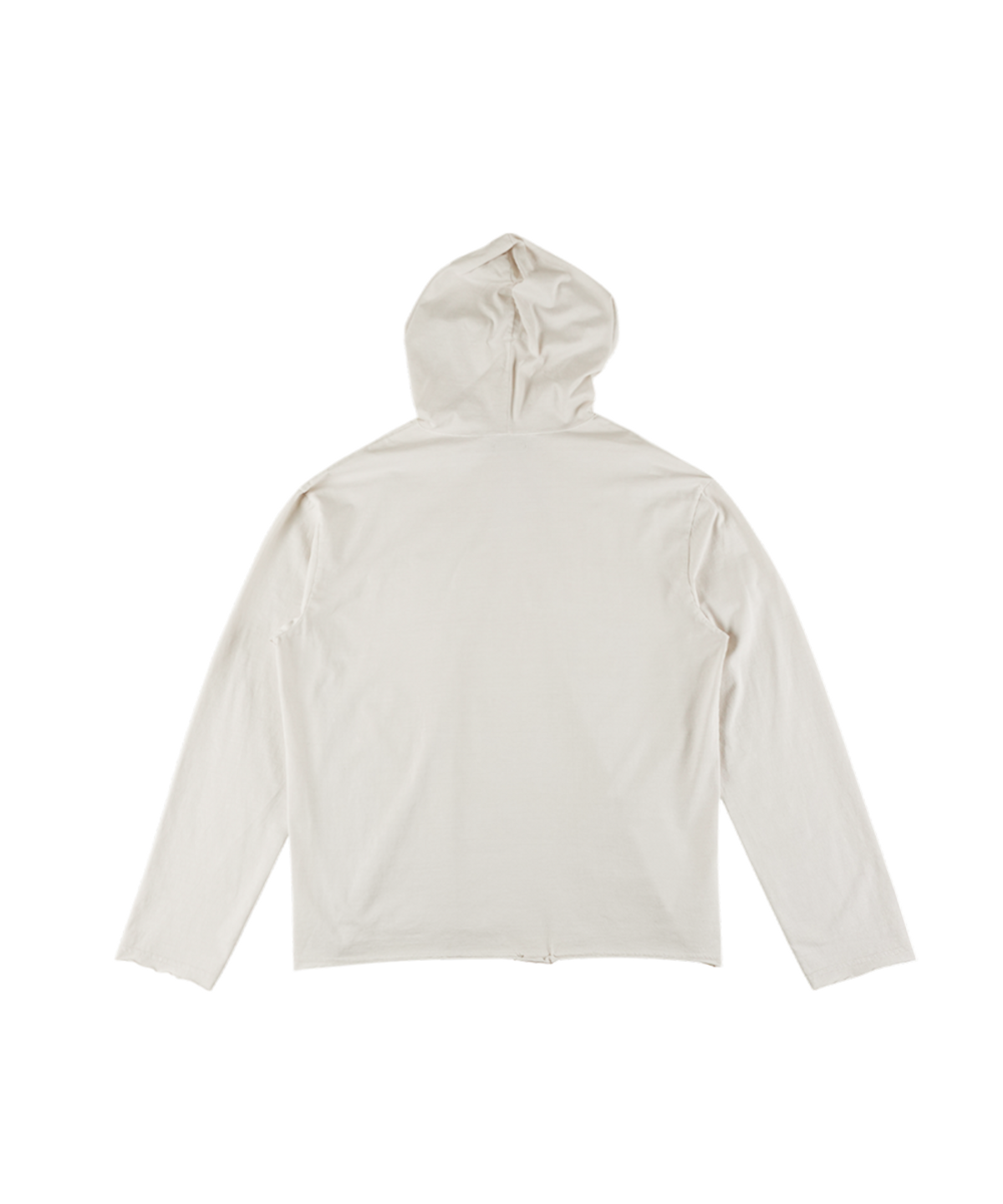 이알티알(ERTR) Pigment Pocket Hoodie Cream