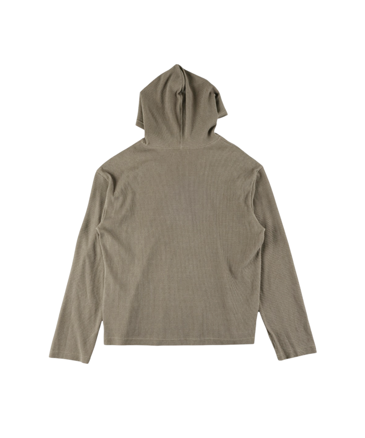 이알티알(ERTR) Waffle Hoodie Beige