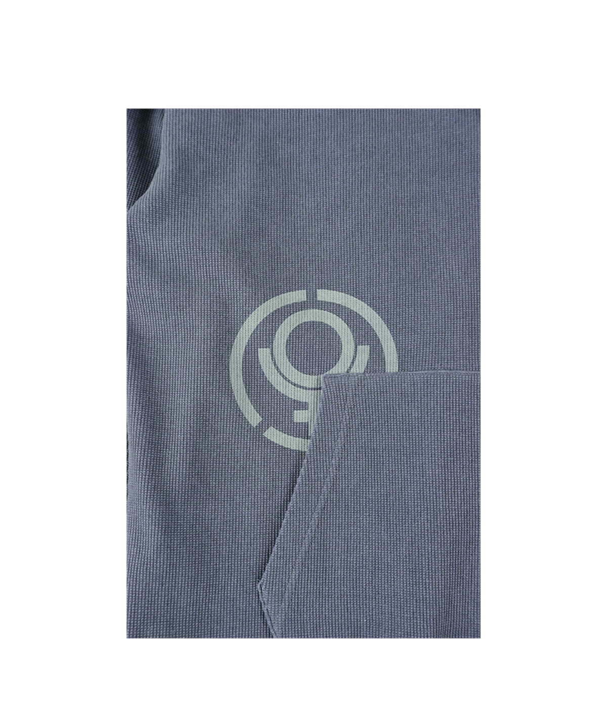 이알티알(ERTR) Waffle Hoodie Blue
