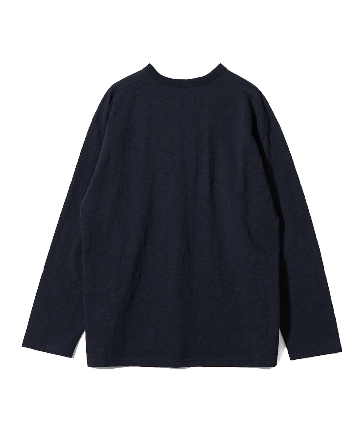 홀리선(HORLISUN) Lawrence Slub Pocket T-shirt Navy