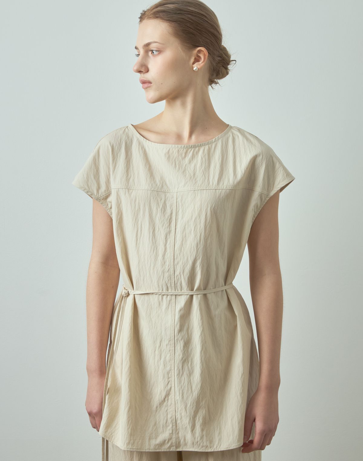 누토프(NUTOFFE) Moment Blouse_Beige