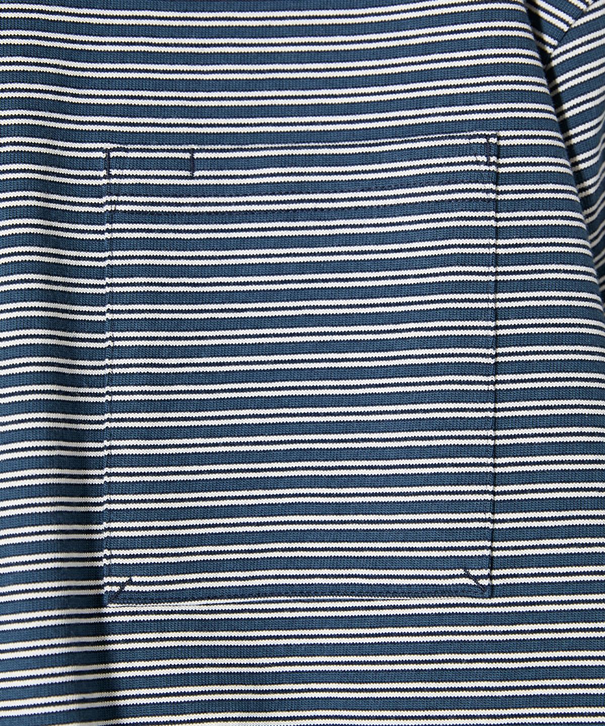 홀리선(HORLISUN) Powell Long Sleeve Stripe T-shirt Evergreen