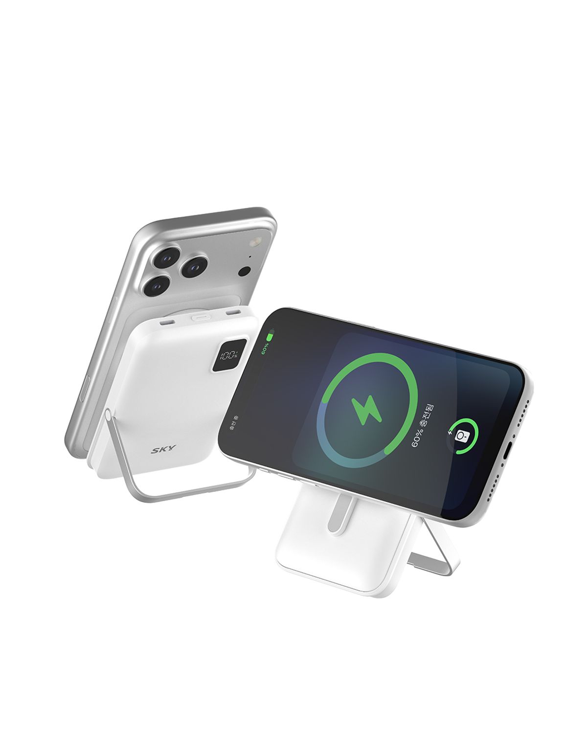스카이(SKY) 필 솔리드 맥세이프 10000mAh PD20W 반고체 보조배터리