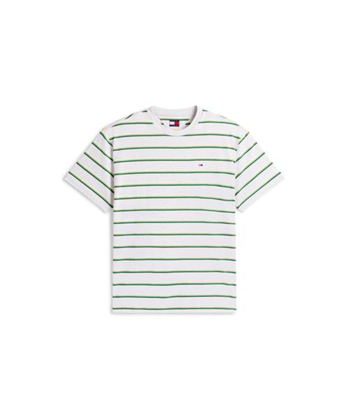 타미진스(TOMMY JEANS) 릴렉스 스트라이프 반팔 티셔츠 (T32G1TTO44TMT1P08)