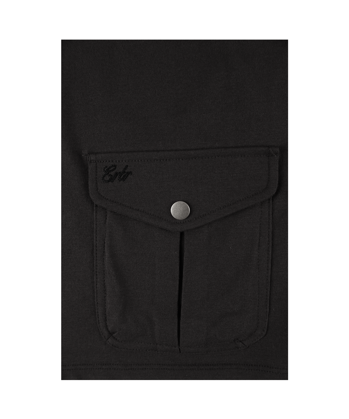 이알티알(ERTR) Utility Pocket T-Shirt Black
