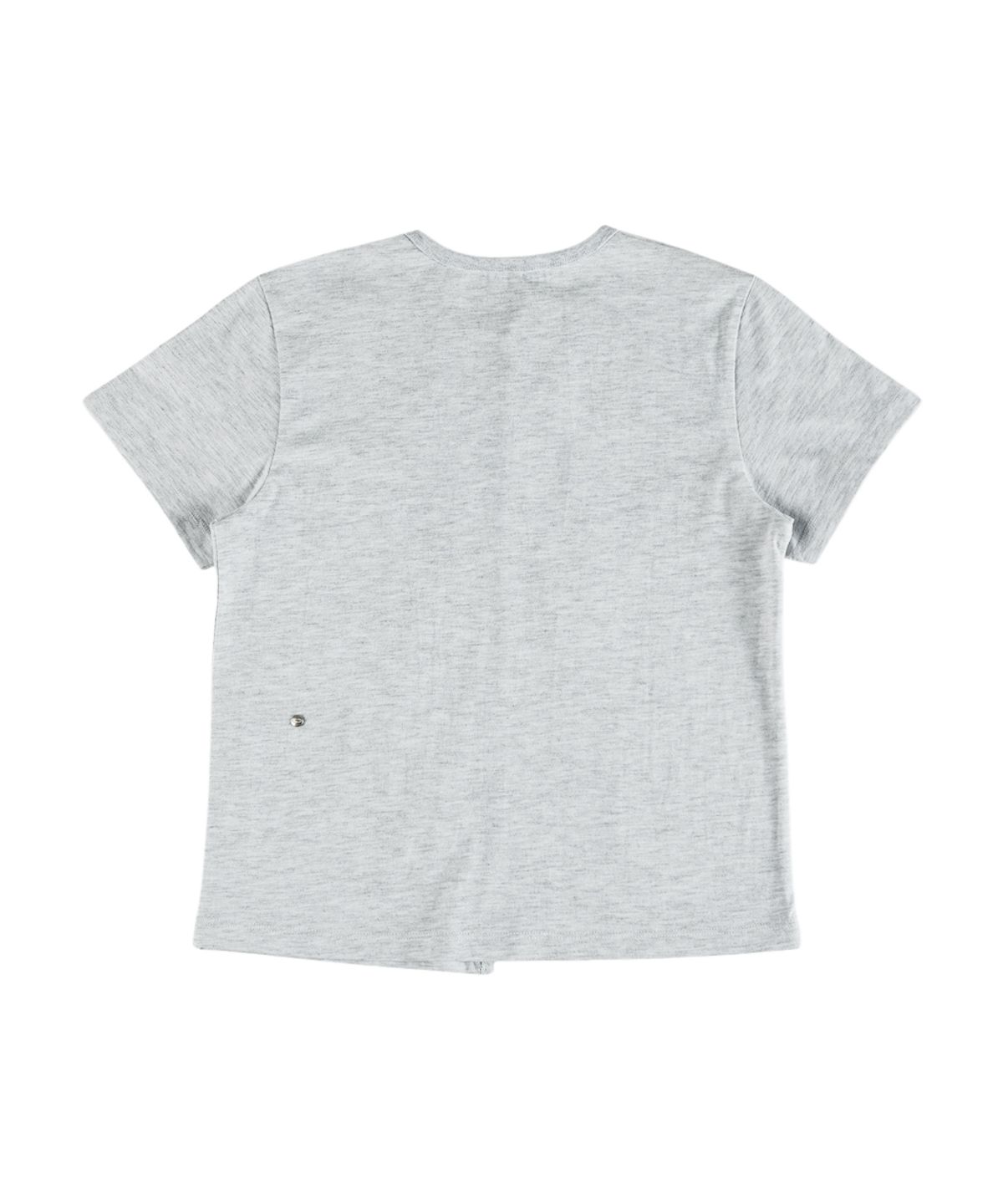 이알티알(ERTR) Two Skull T-Shirt Melange White