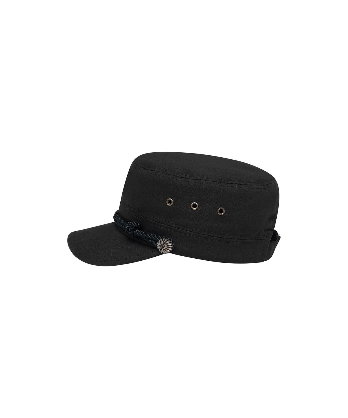 레씨토(LECYTO) Tailored Rope Cadet Cap_[Black]