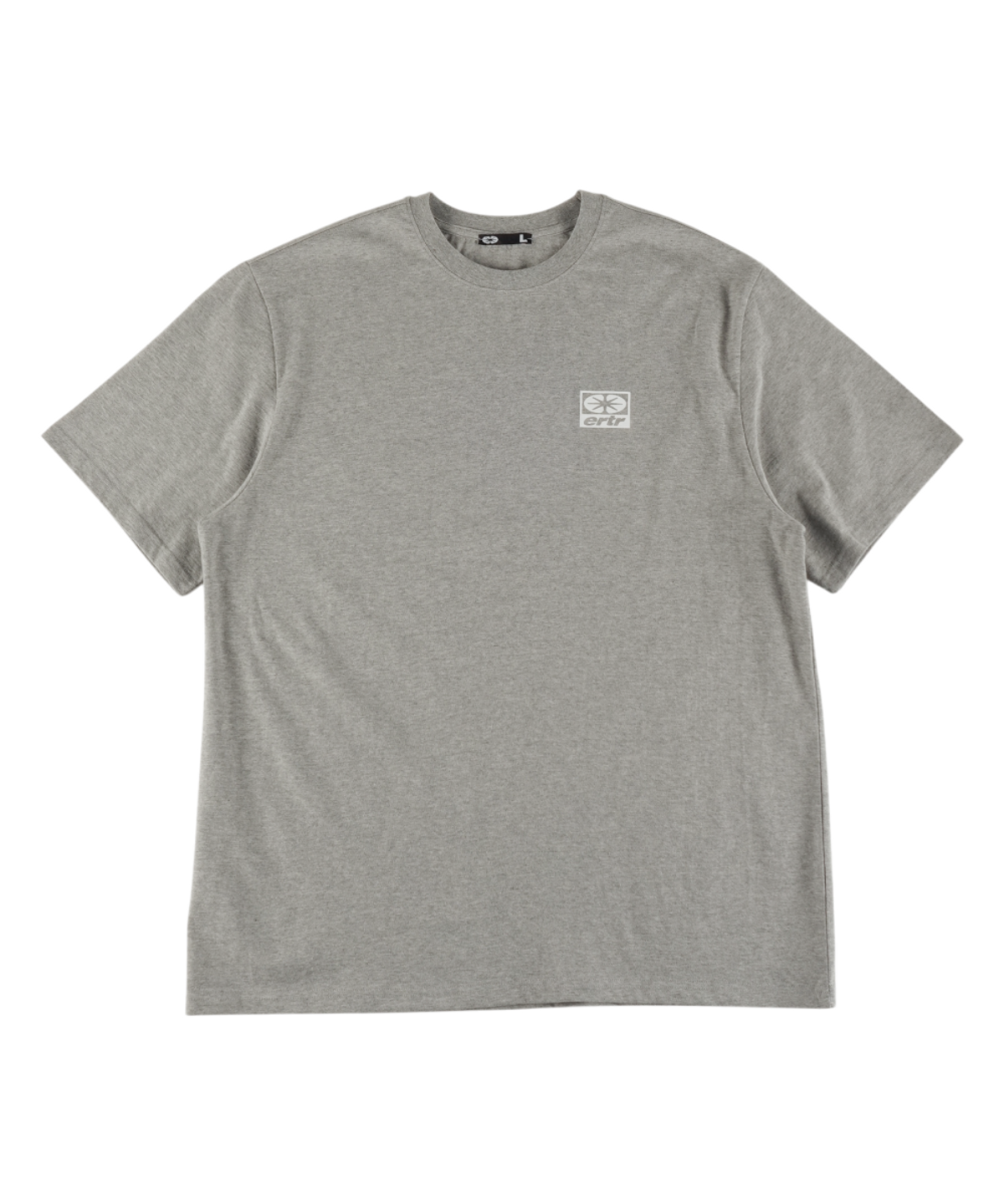 이알티알(ERTR) Essential T-Shirt Melange Grey