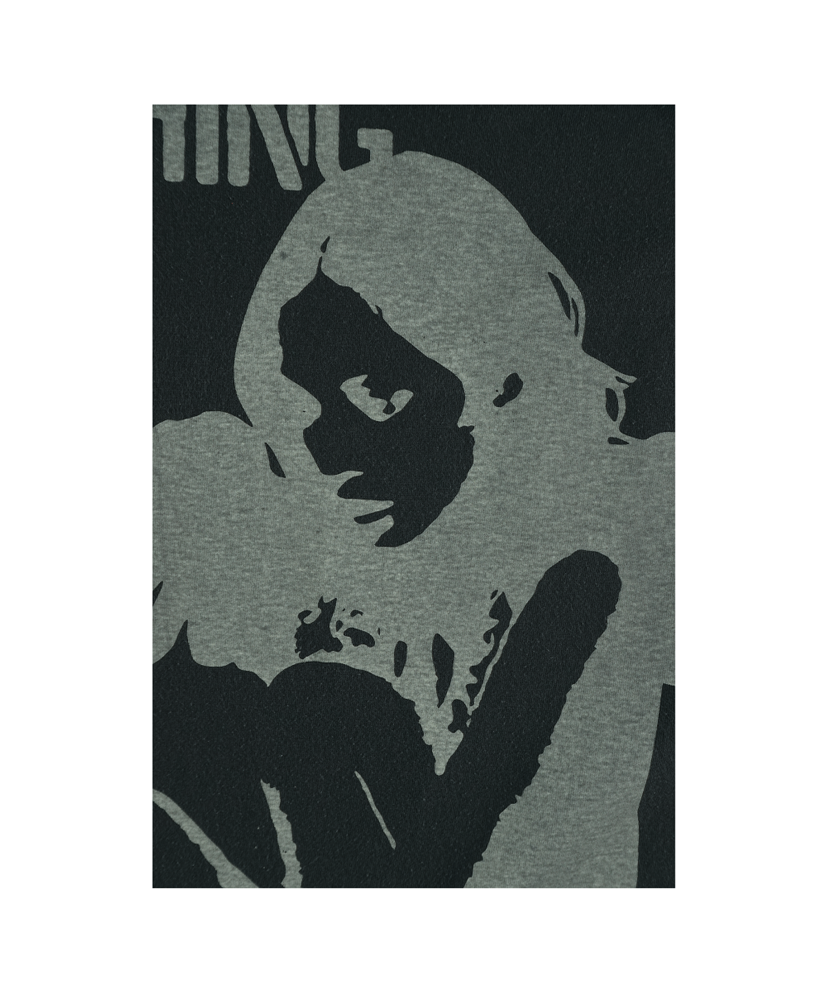 이알티알(ERTR) Wondering Girl T-Shirt Charcoal