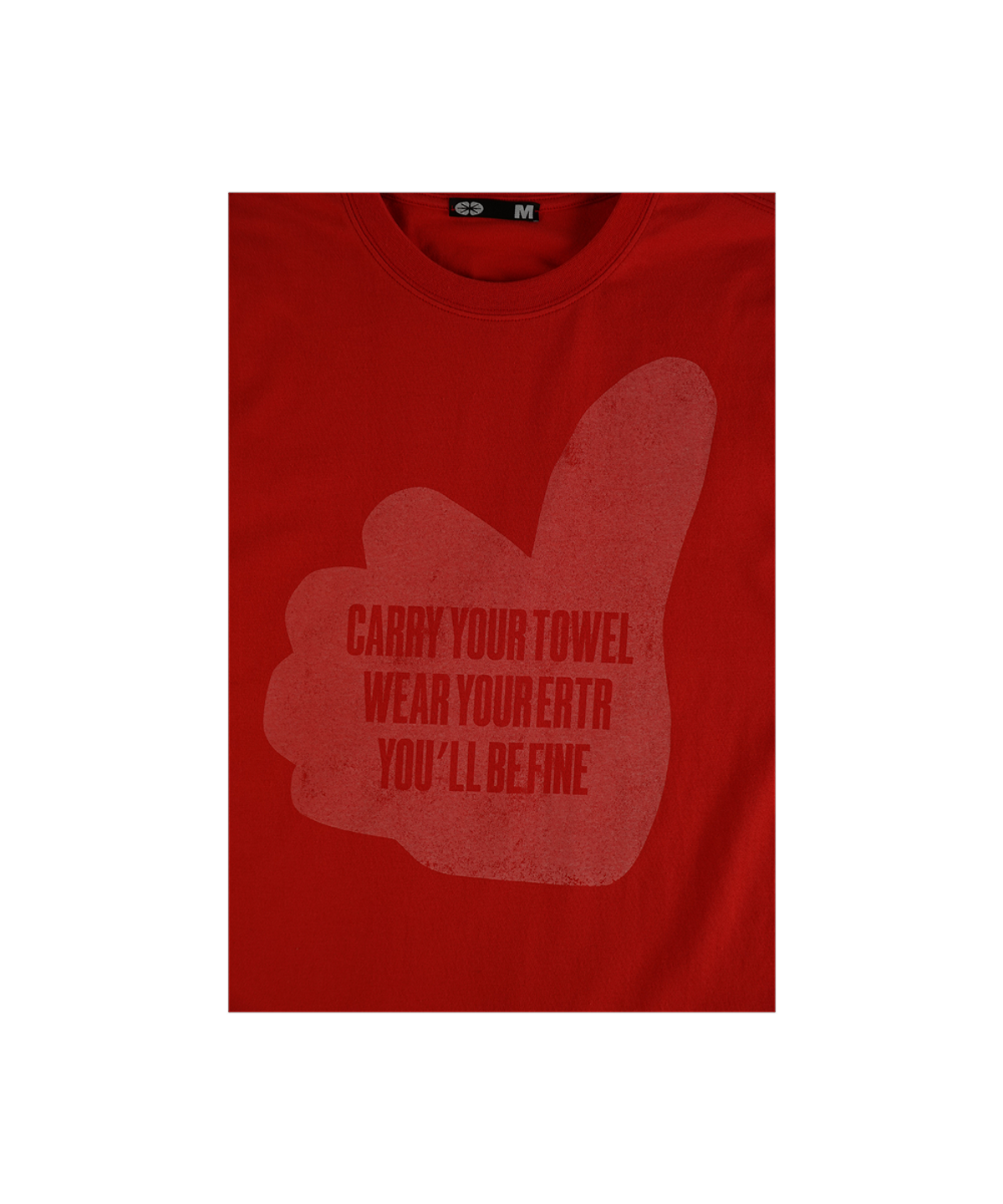 이알티알(ERTR) Thumbs Up T-Shirt Red