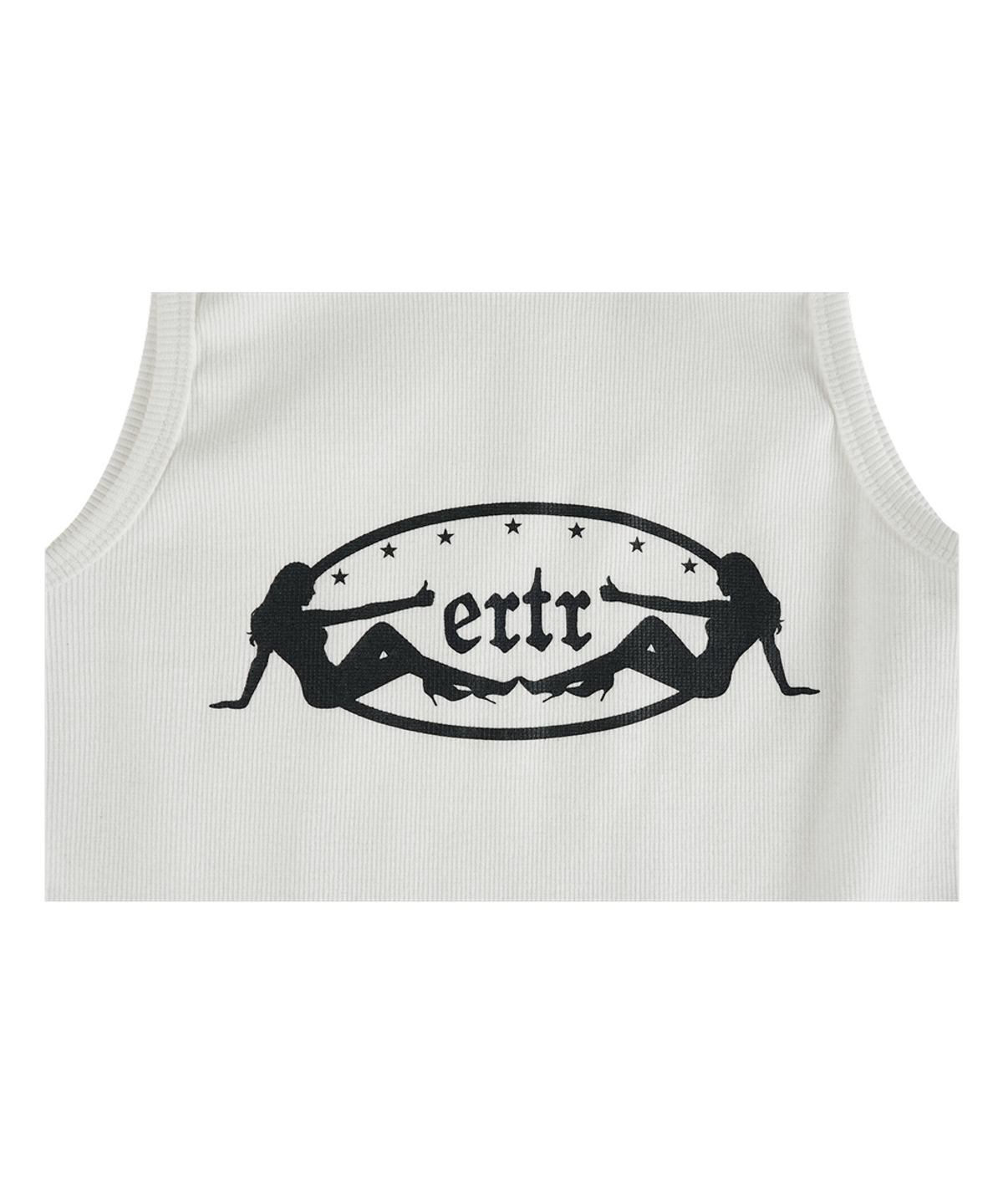 이알티알(ERTR) Thumbs Up Girl Sleeveless White