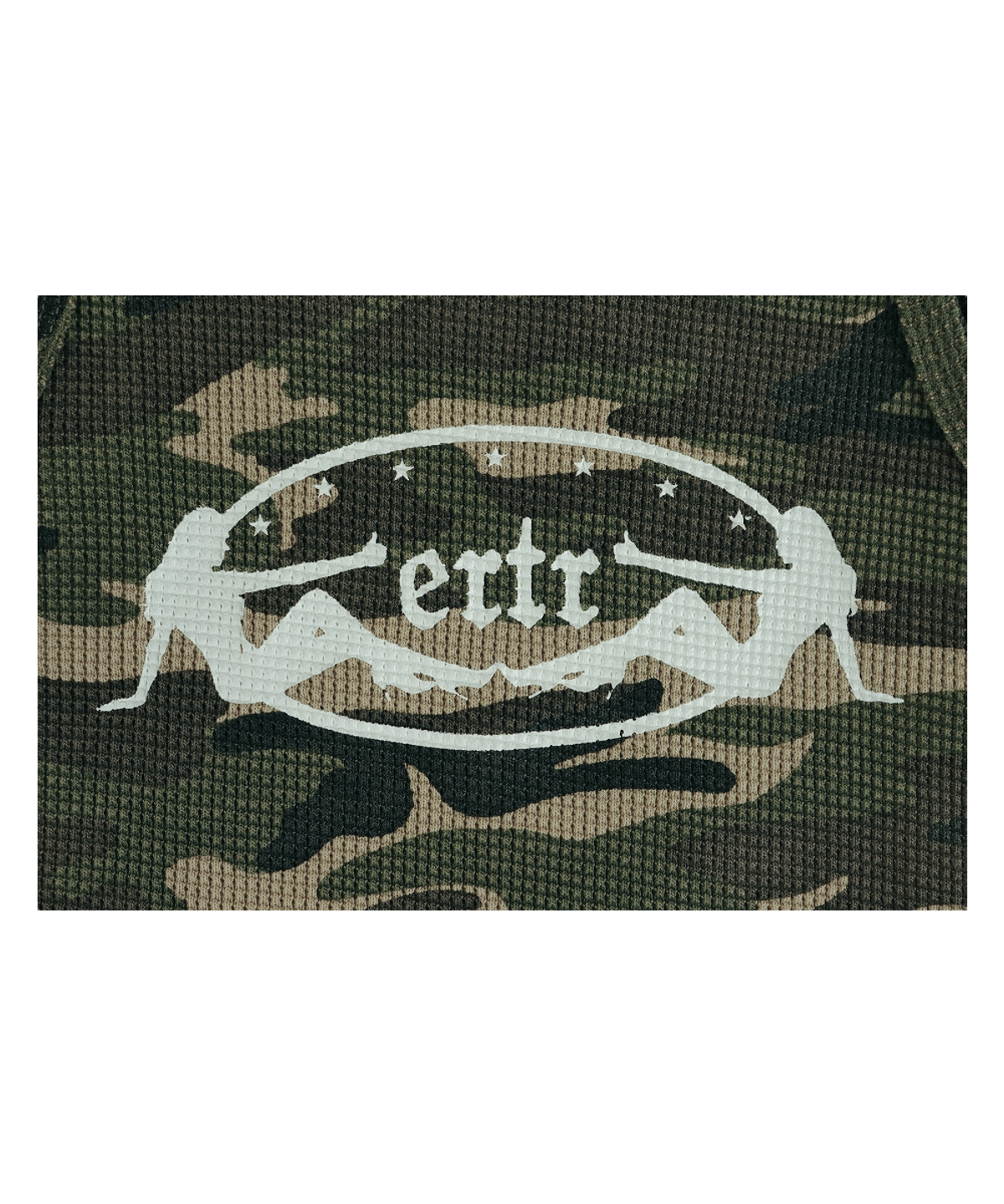 이알티알(ERTR) Thumbs Up Girl Sleeveless Camo