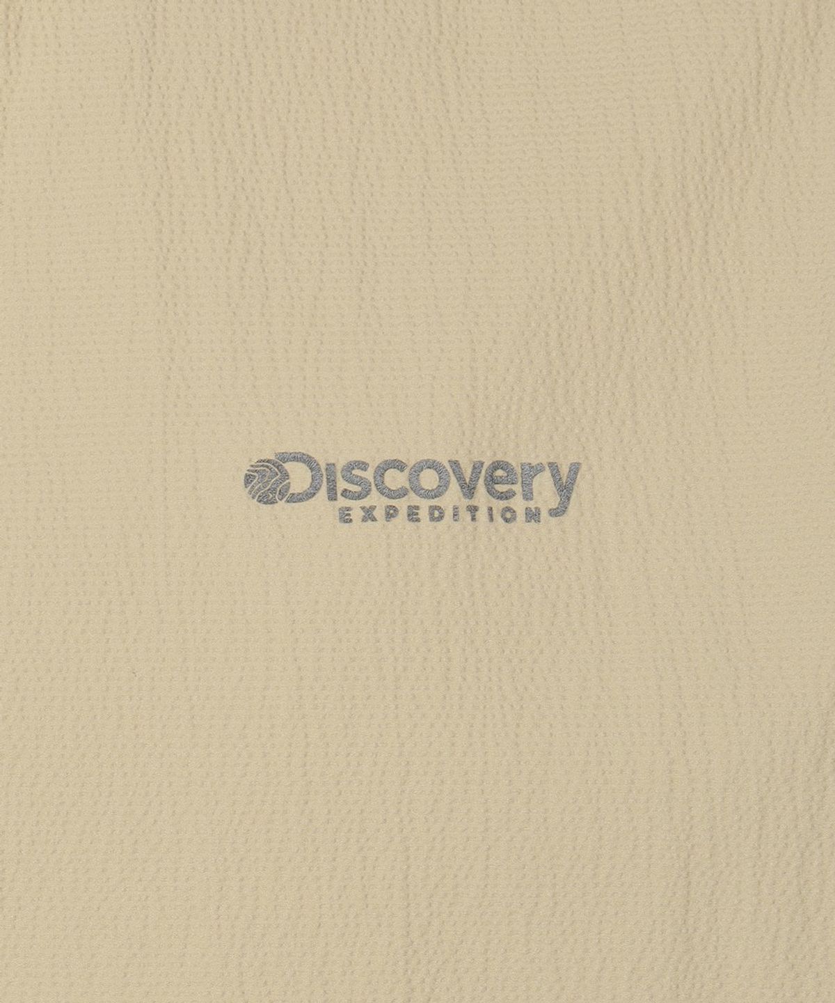 디스커버리 익스페디션(DISCOVERY EXPEDITION) 남성 시어서커 우븐 반팔티셔츠 (L/BEIGE)