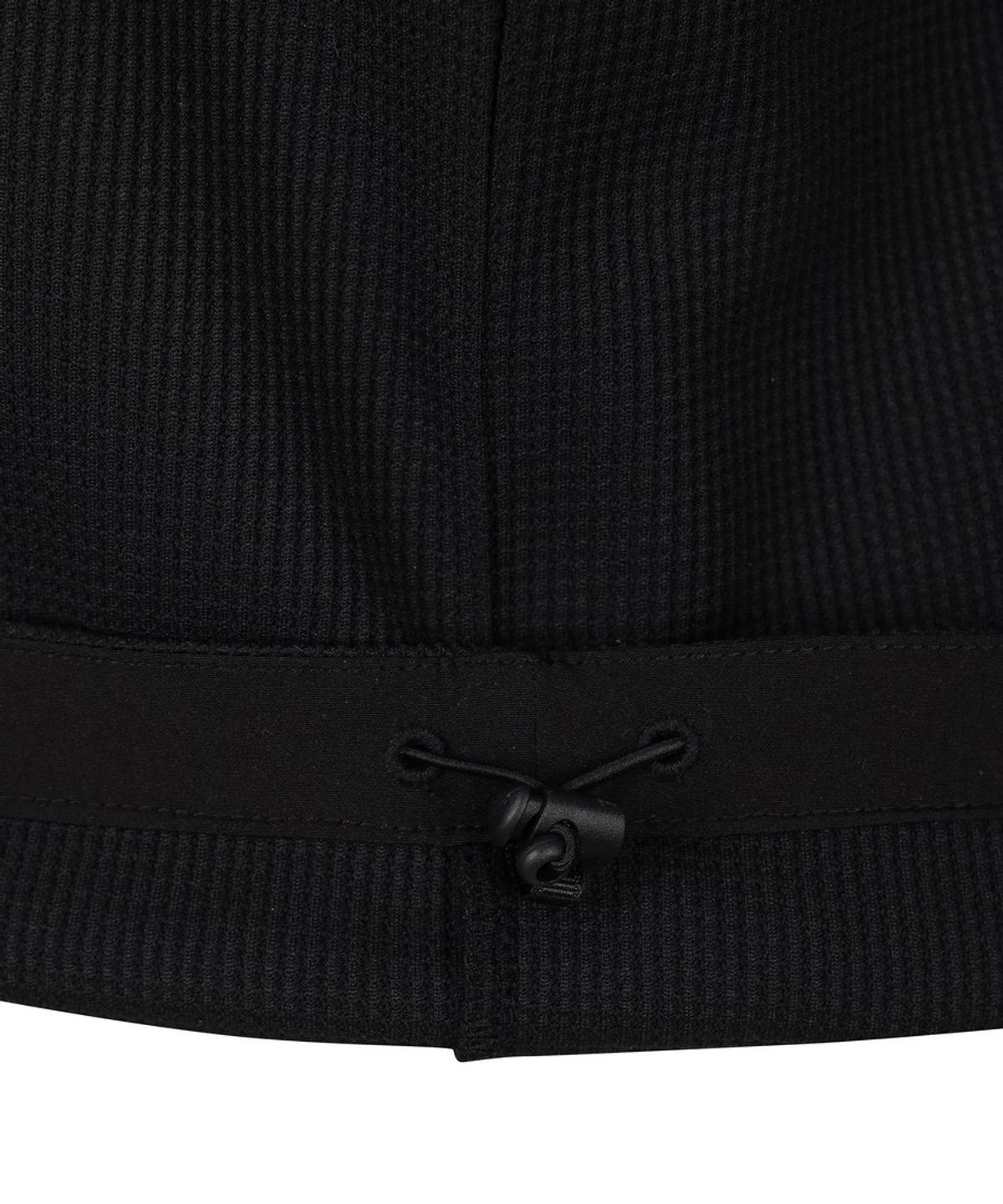 디스커버리 익스페디션(DISCOVERY EXPEDITION) 여성 와플 트레이닝 반팔 티셔츠 (BLACK)