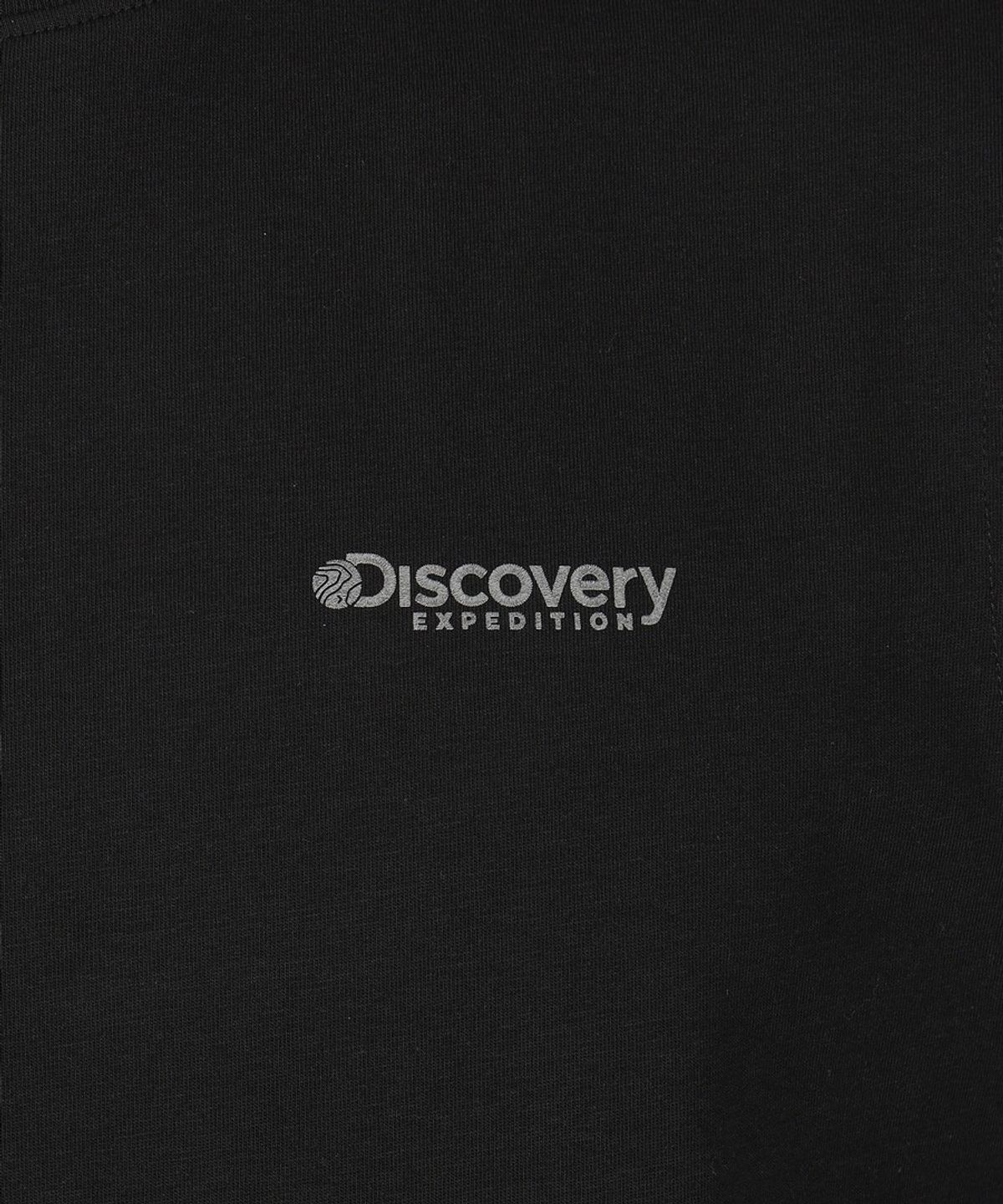 디스커버리 익스페디션(DISCOVERY EXPEDITION) 남성 프레시벤트 그래픽 슬리브리스 (BLACK)