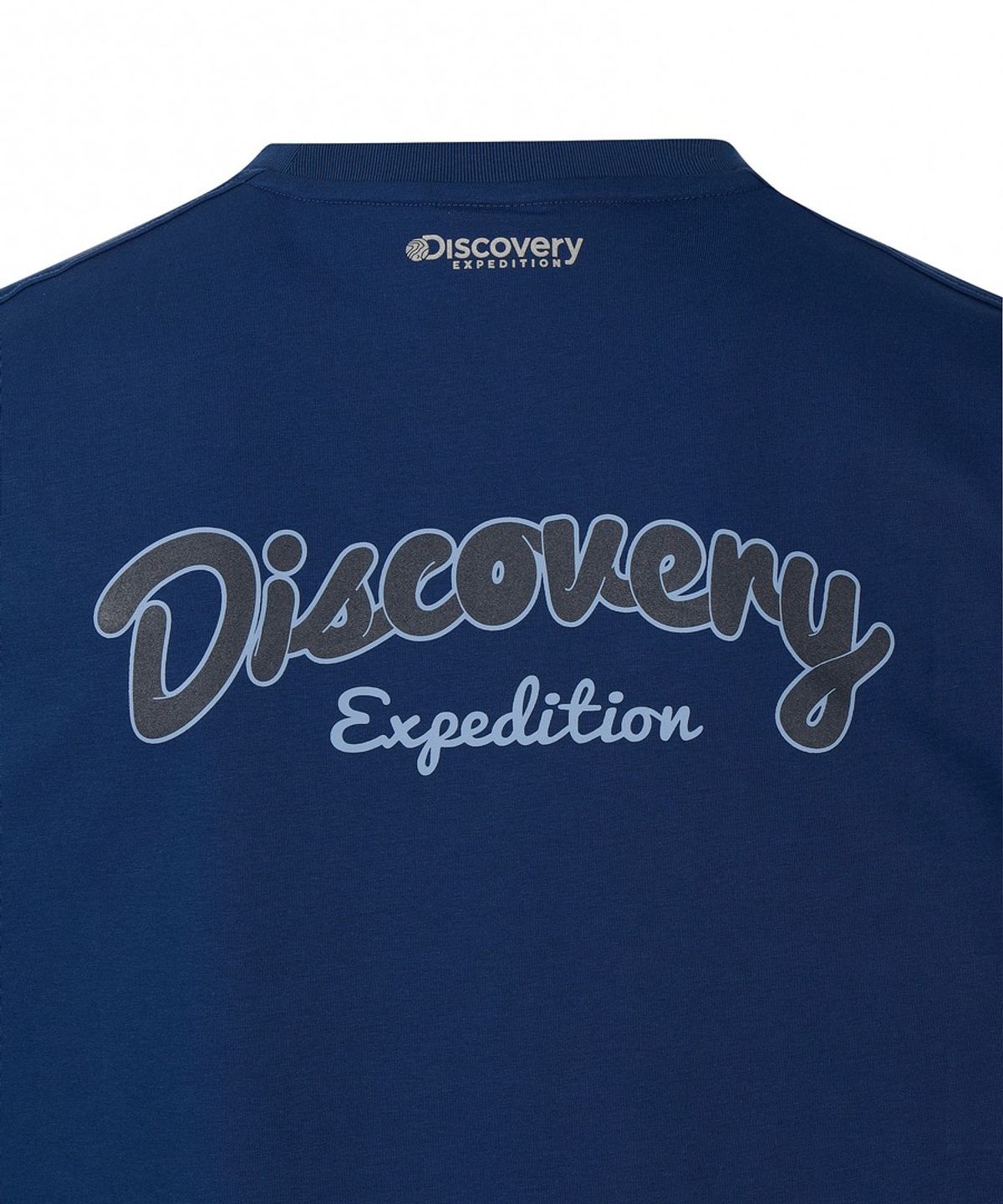 디스커버리 익스페디션(DISCOVERY EXPEDITION) 남성 프레시벤트 그래픽 슬리브리스 (INDIGO)