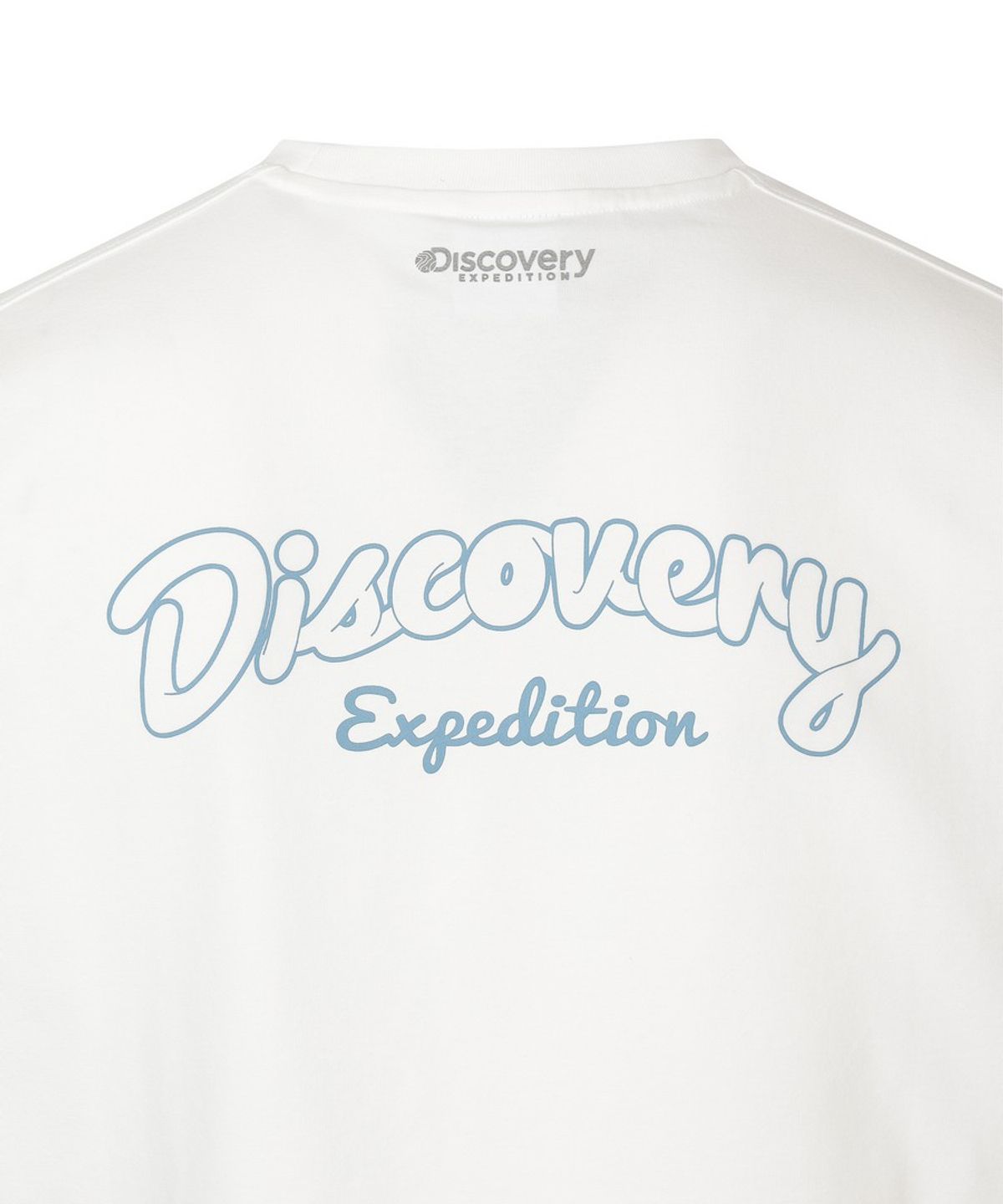 디스커버리 익스페디션(DISCOVERY EXPEDITION) 남성 프레시벤트 그래픽 슬리브리스 (WHITE)