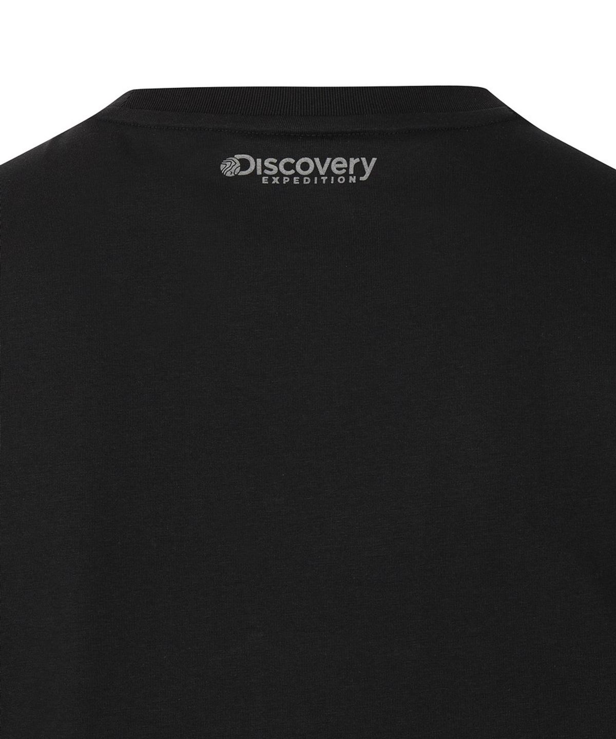 디스커버리 익스페디션(DISCOVERY EXPEDITION) 남성 프레시벤트 스몰로고 슬리브리스 (BLACK)
