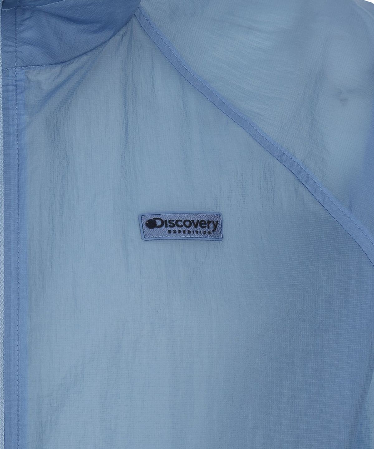 디스커버리 익스페디션(DISCOVERY EXPEDITION) 여성 프레시벤트 초경량 하이넥 바람막이 (BLUE)