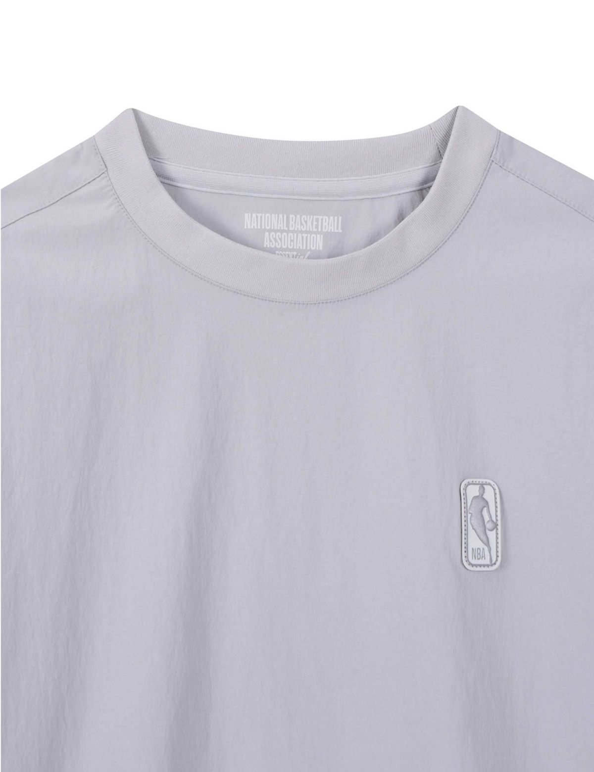 엔비에이(NBA) ESSENTIAL 반소매 피스테 라이트 그레이