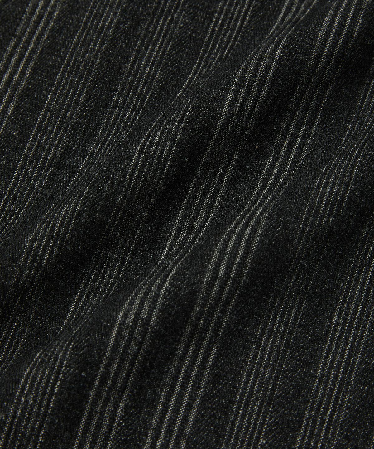 스웨이드(SUADE) STRIPE DENIM SHORTS [BLACK]
