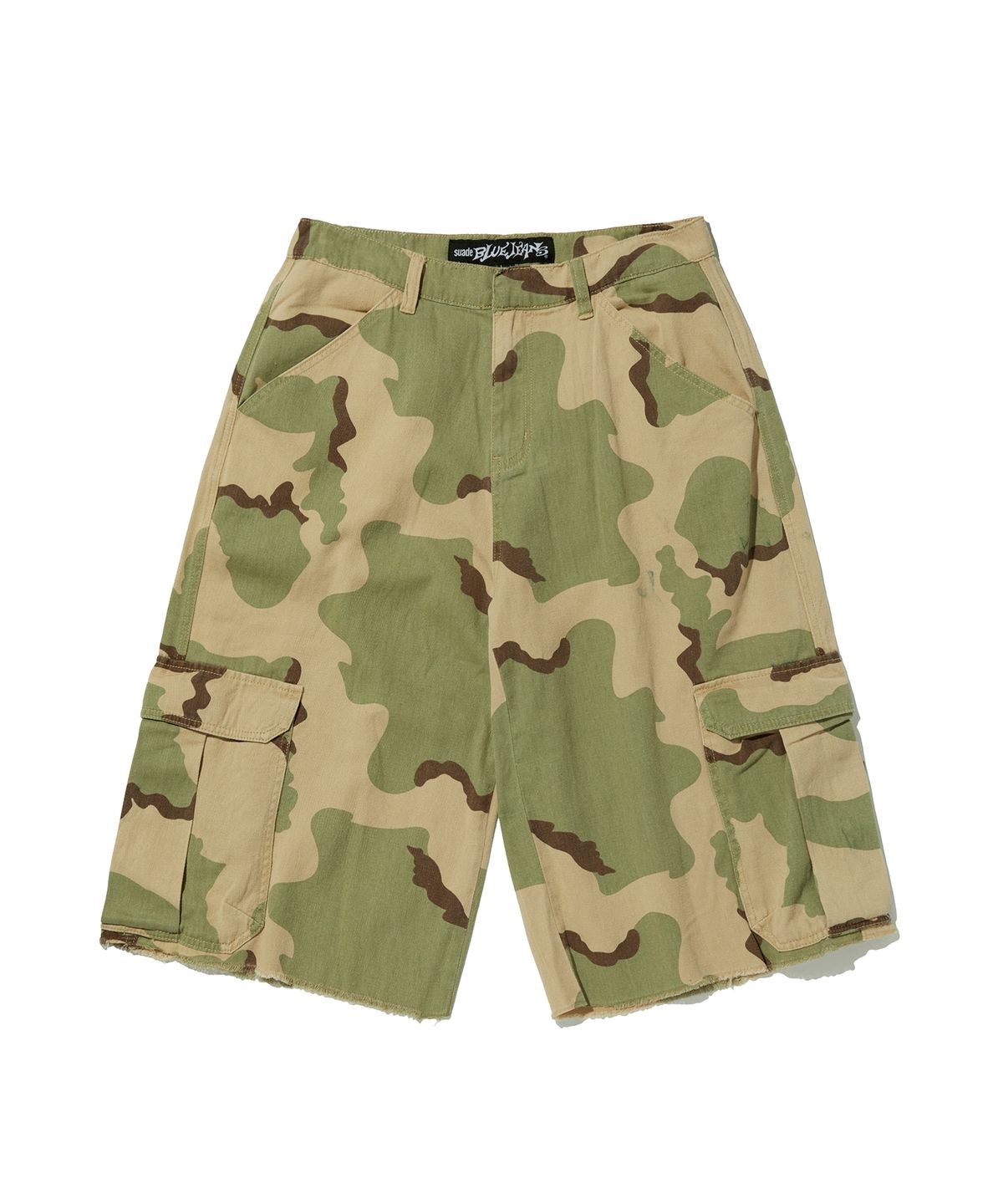 스웨이드(SUADE) CAMO CARGO SHORTS [BROWN CAMO]