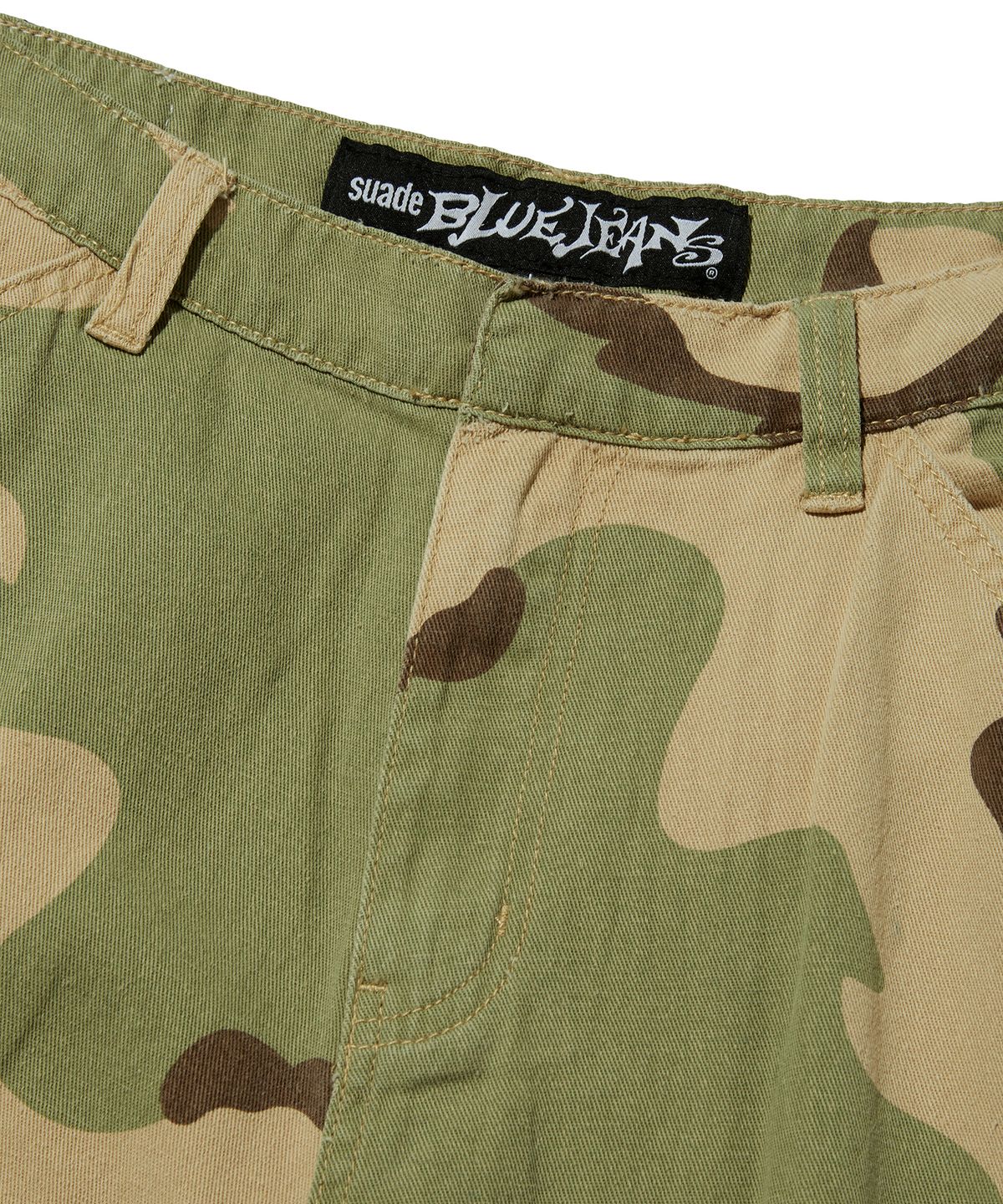 스웨이드(SUADE) CAMO CARGO SHORTS [BROWN CAMO]