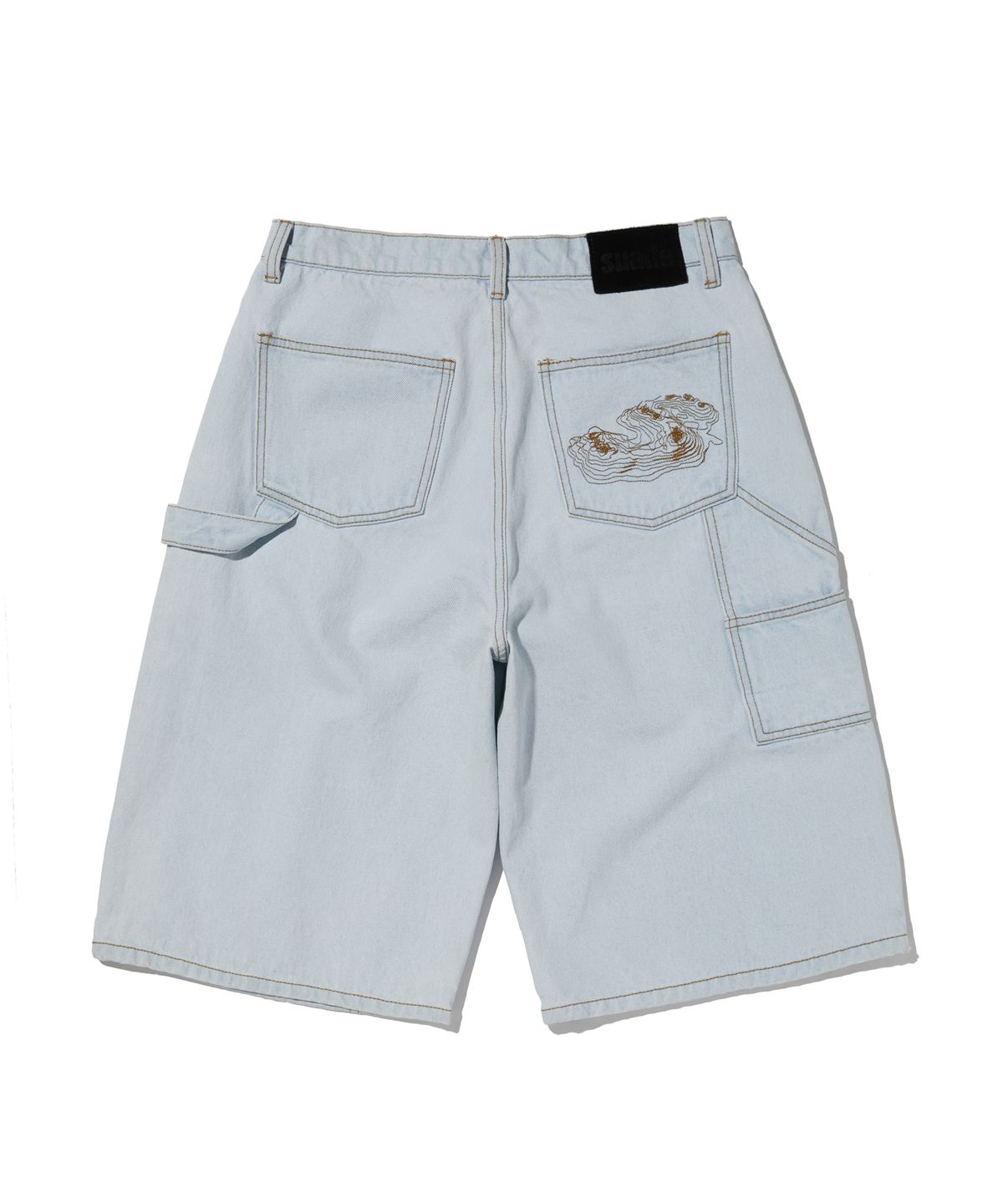 스웨이드(SUADE) CONTOUR DOUBLE KNEE SHORTS [LIGHT BLUE]