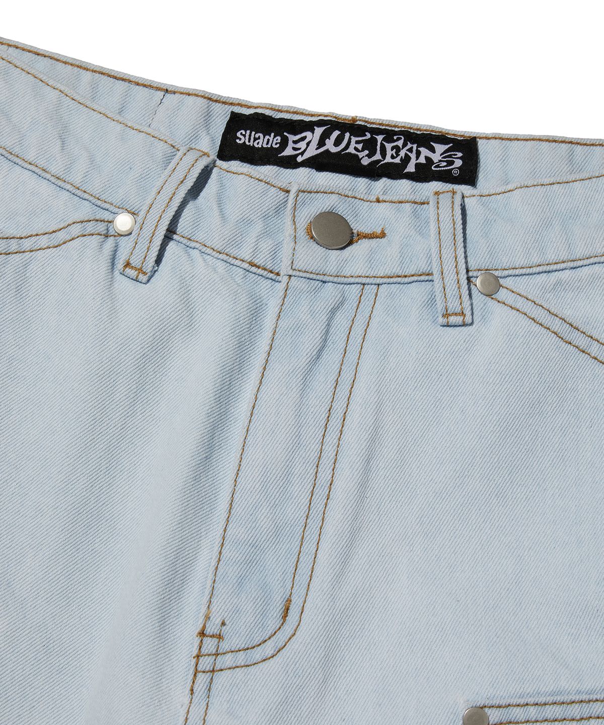 스웨이드(SUADE) CONTOUR DOUBLE KNEE SHORTS [LIGHT BLUE]