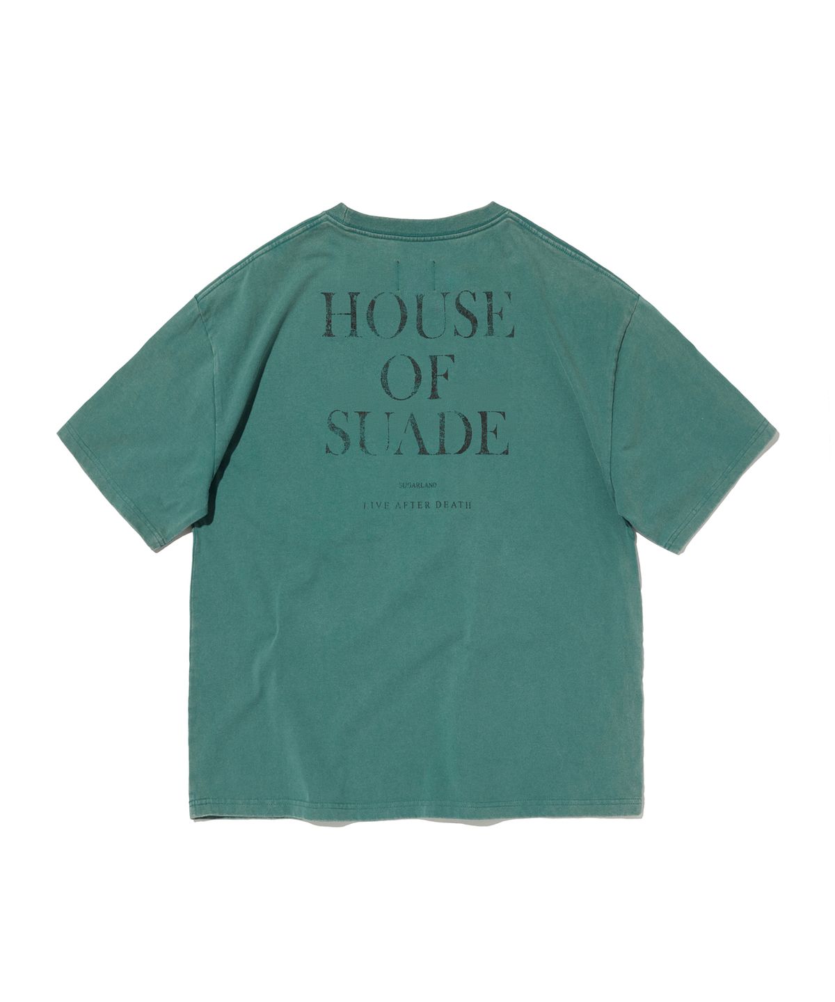 스웨이드(SUADE) PHOTO TEE [WASHING GREEN]