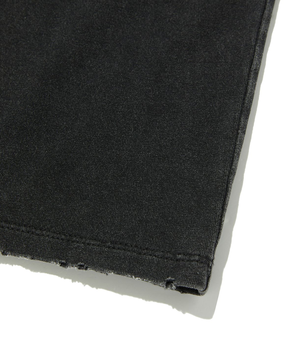 스웨이드(SUADE) SUNNY ONE SHOULDER TEE [WASHING BLACK]
