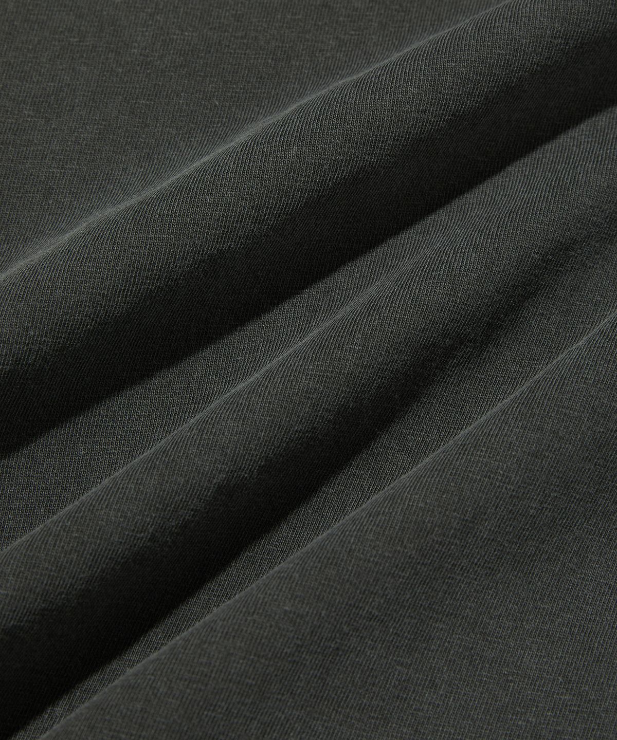 스웨이드(SUADE) GHOST CROPPED TEE [PIGMENT BLACK]