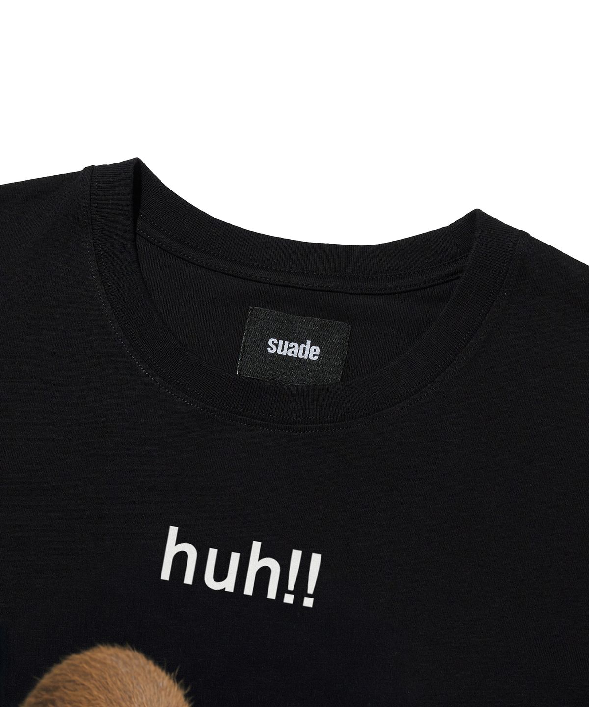 스웨이드(SUADE) HUH!! CAPYBARA TEE [BLACK]