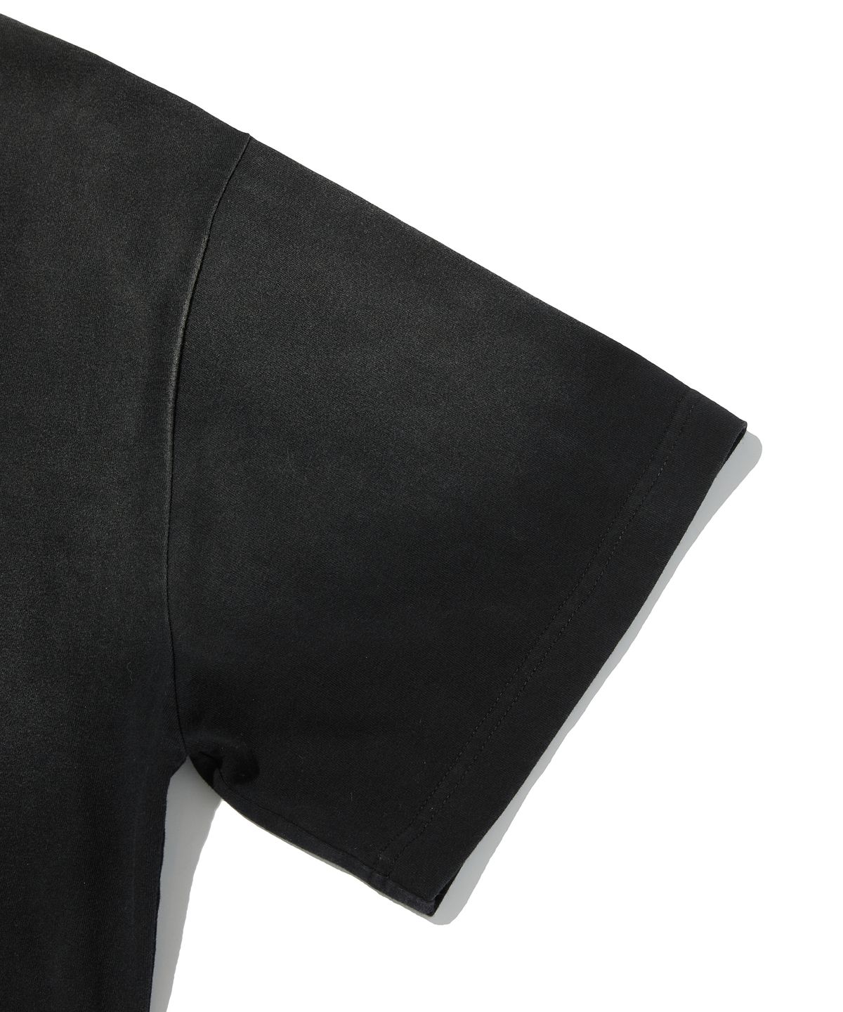 스웨이드(SUADE) POCKET CROPPED TEE [WASHING BLACK]