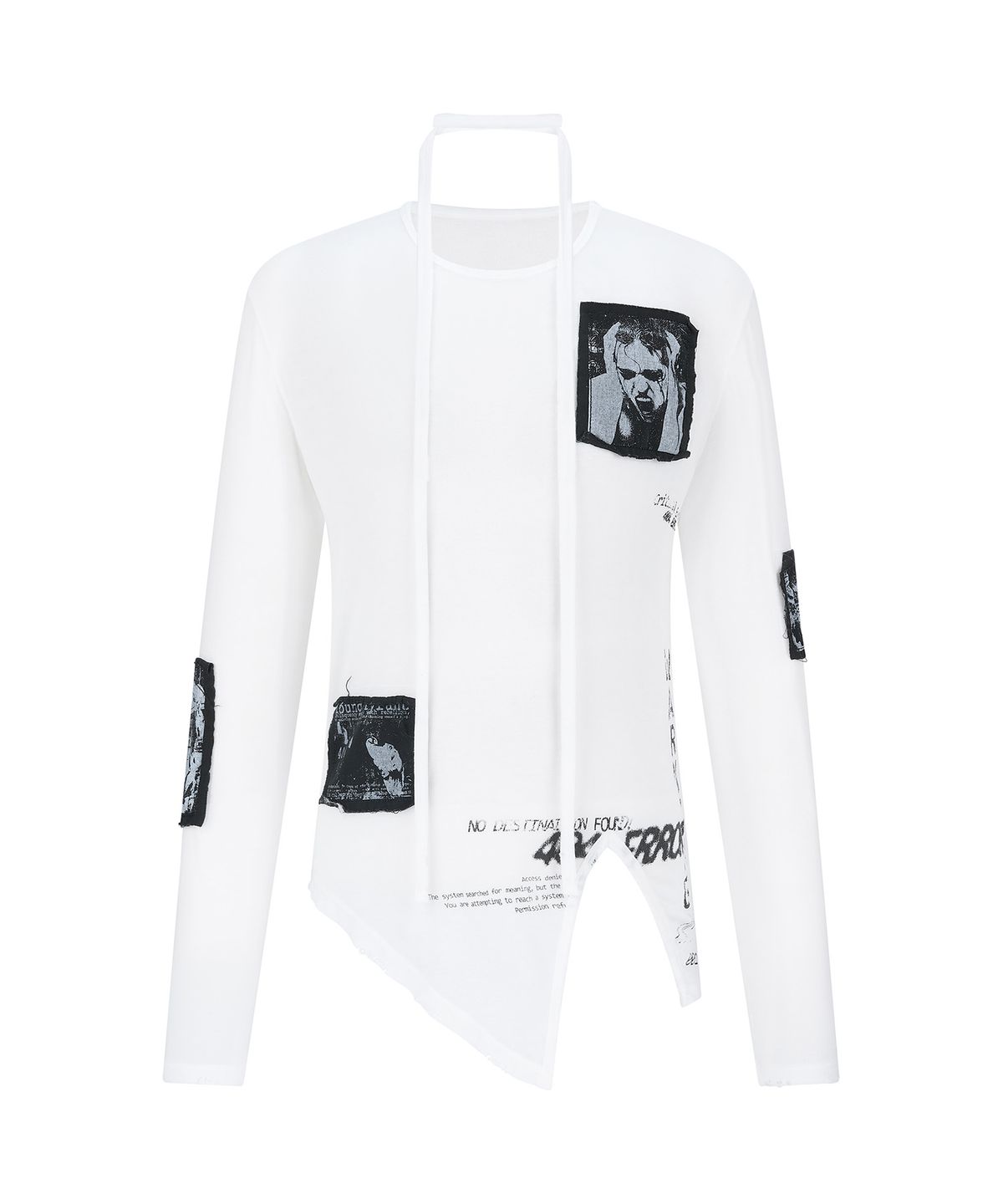 레씨토(LECYTO) 404 Error Long Sleeve_[White]
