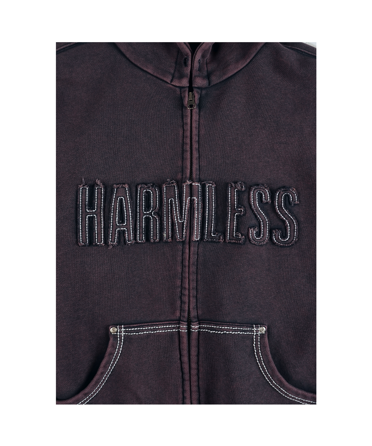 이알티알(ERTR) Harmless Hoodie Zip Up Blue