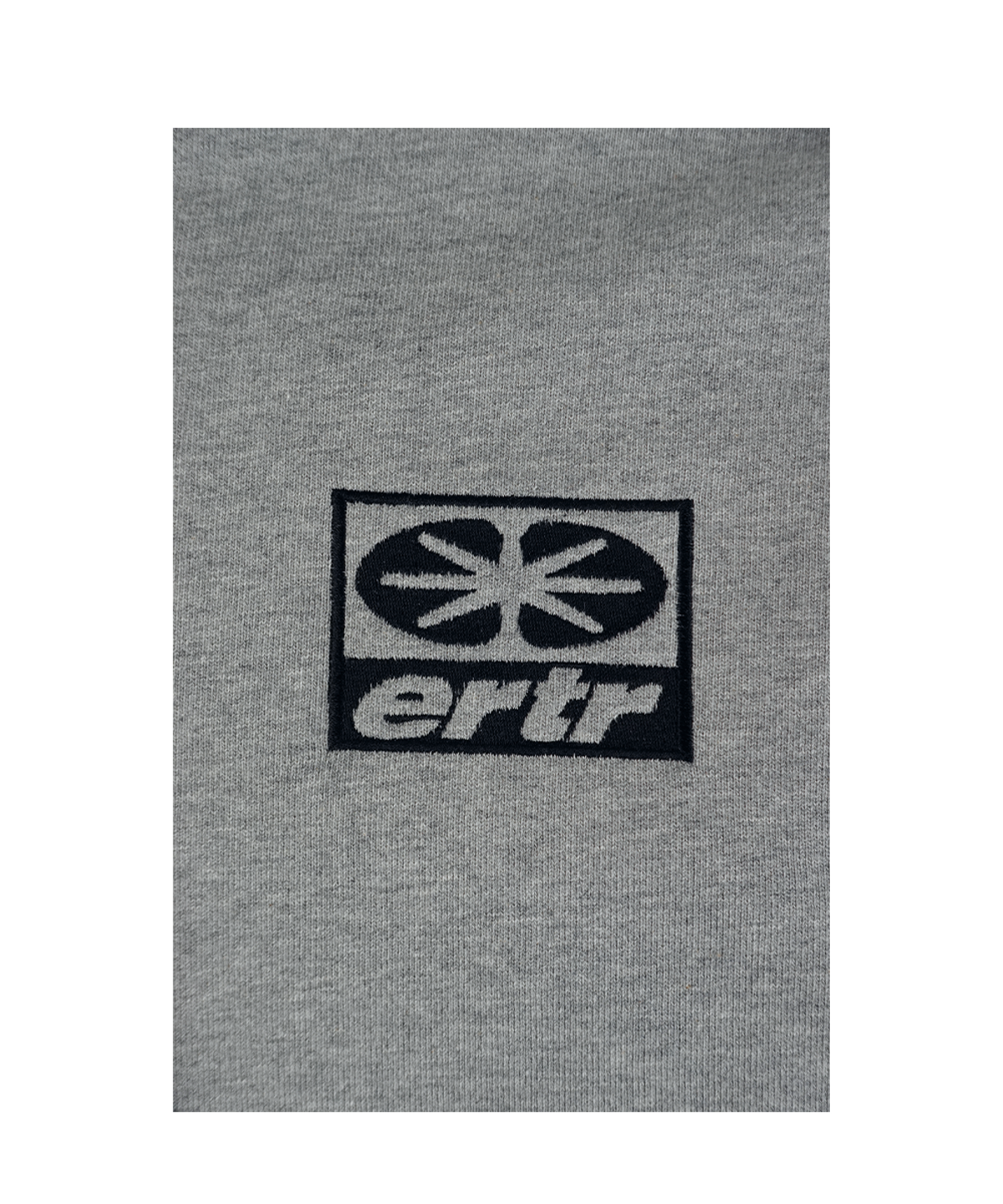 이알티알(ERTR) Essential Training Hoodie Zip Up Melange Grey