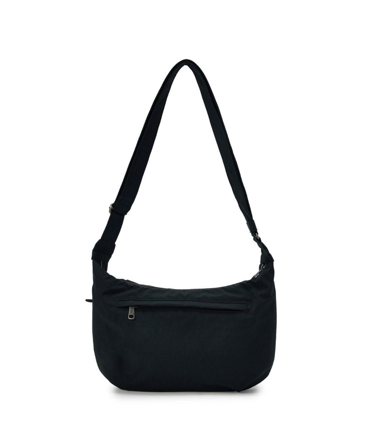 브롬톤 런던(BROMPTON LONDON) SIDE CUT DETAIL HOBO BAG - BLACK (P265ACR107)
