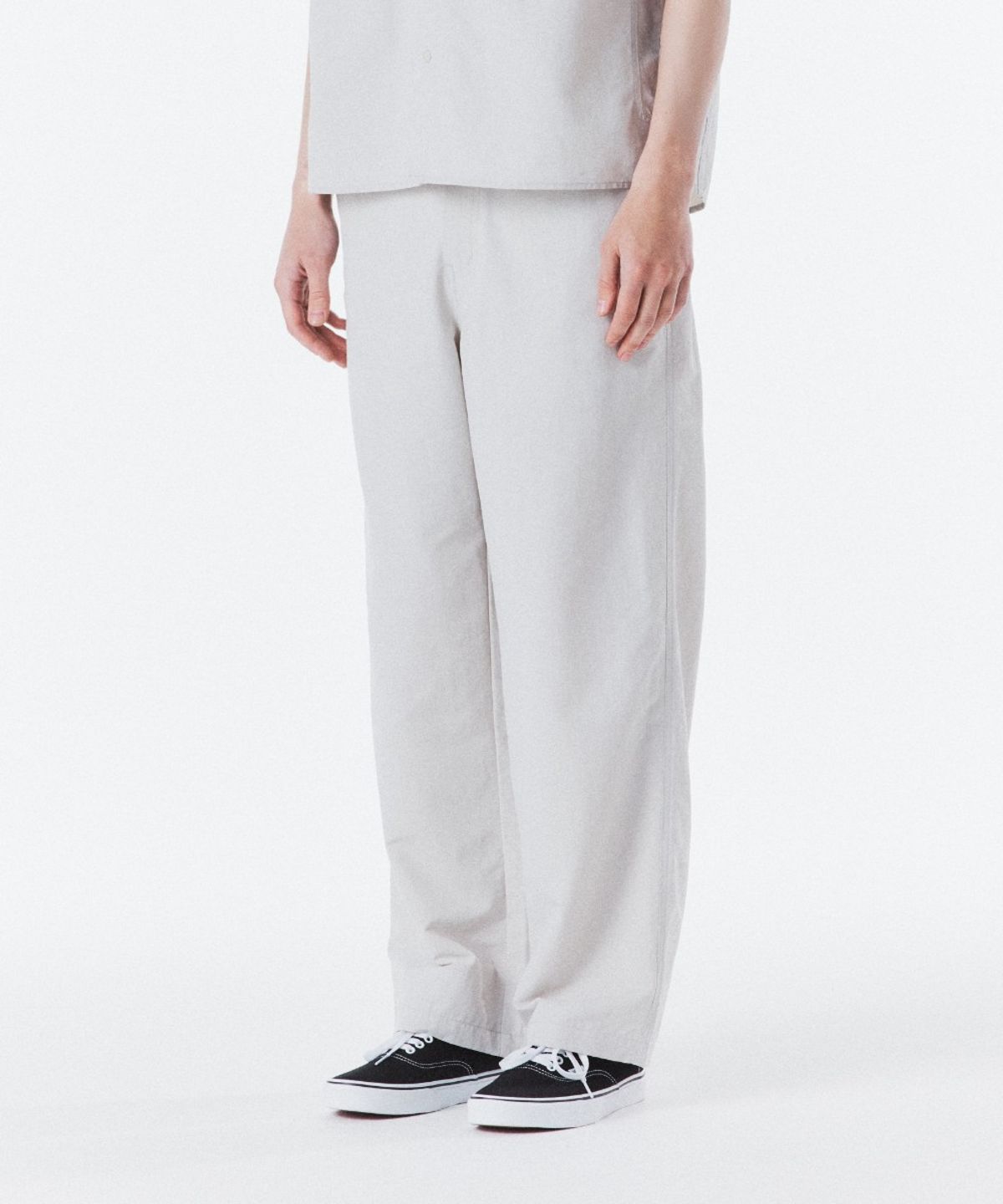 브롬톤 런던(BROMPTON LONDON) TASLAN TROUSERS - L/GREY (P262MPT182)