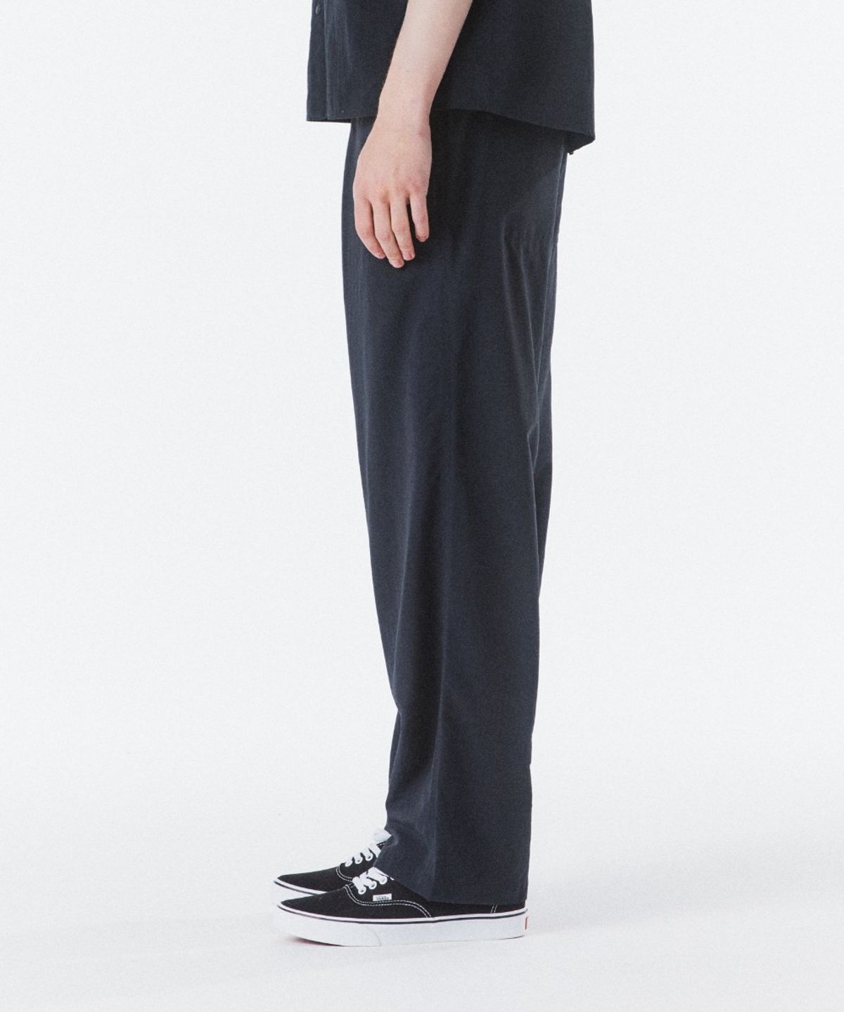 브롬톤 런던(BROMPTON LONDON) TASLAN TROUSERS - BLACK (P262MPT182)