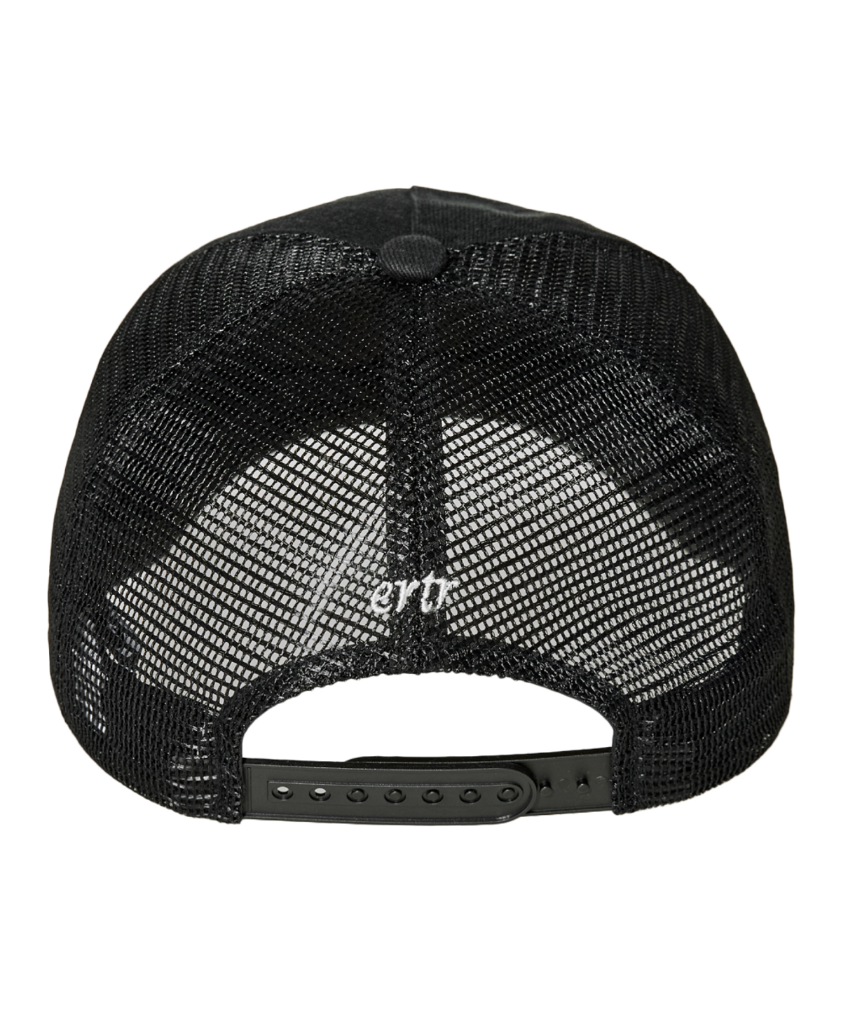 이알티알(ERTR) Dont Panic Trucker Cap Black