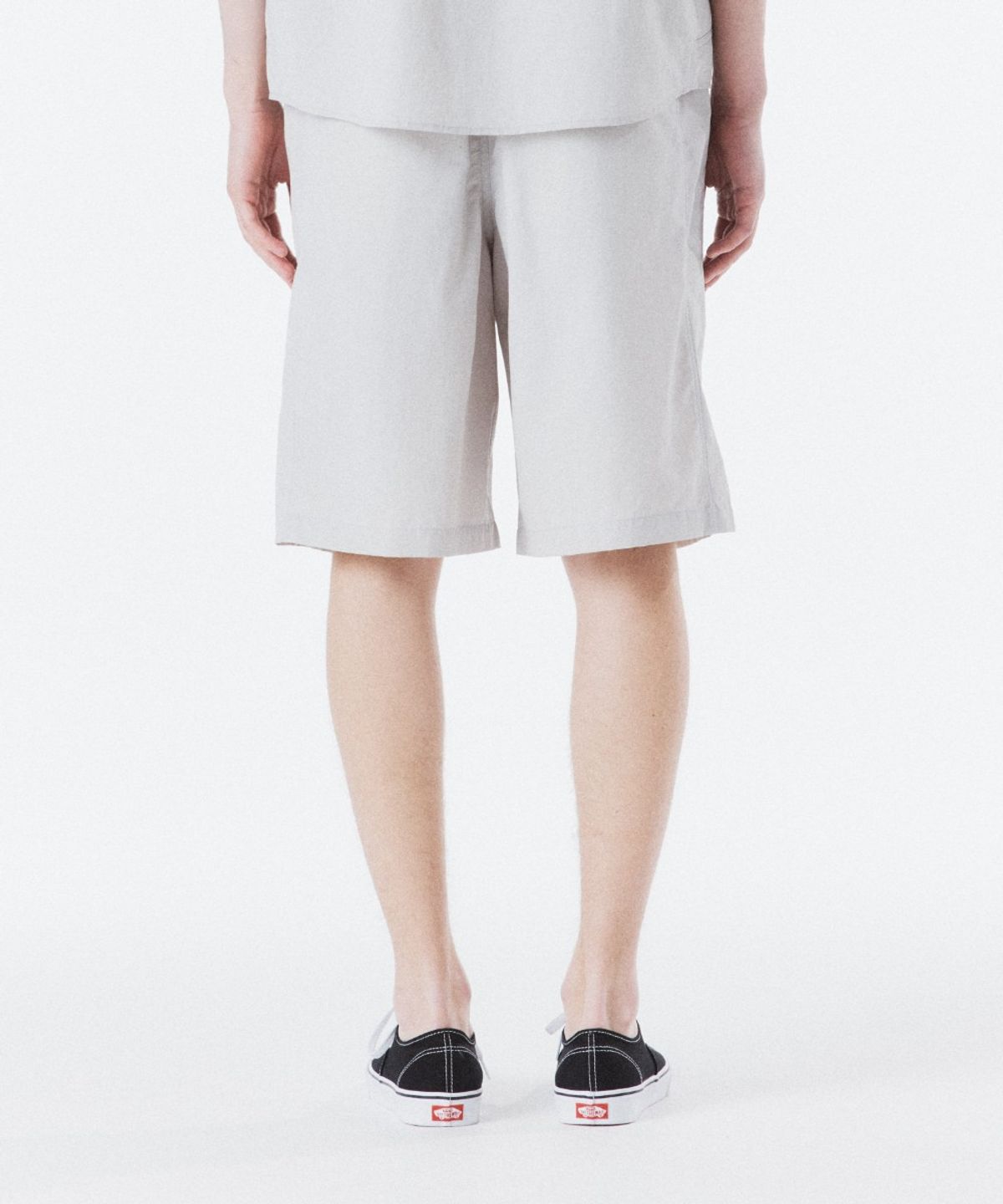 브롬톤 런던(BROMPTON LONDON) TASLAN SHORTS - L/GREY (P262MHP182)