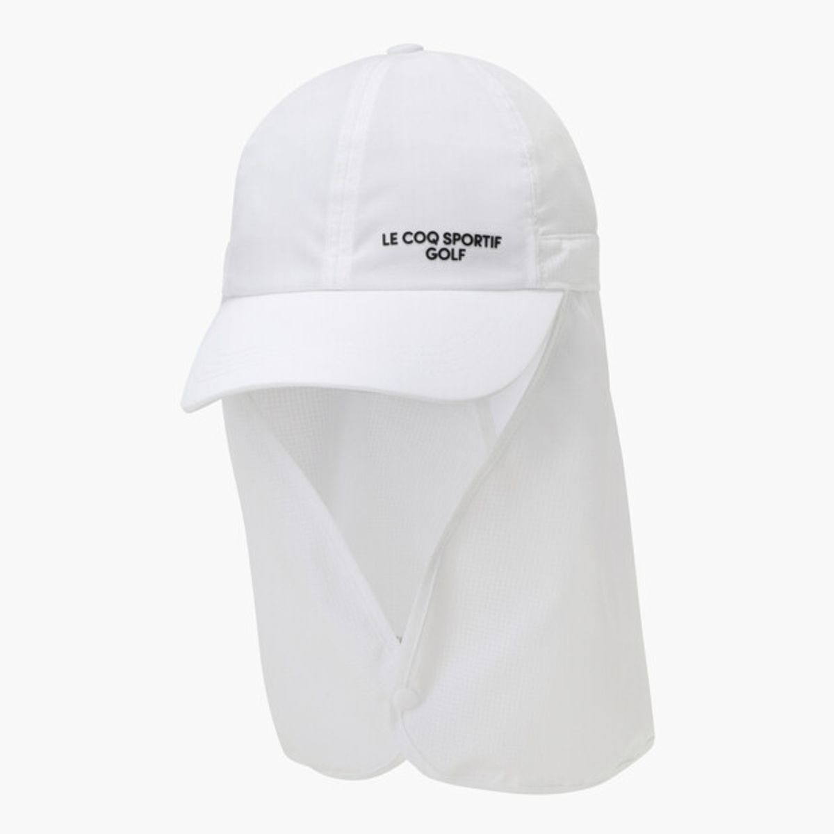 르꼬끄 골프(LECOQ GOLF) 남성 2WAY 썬가드 볼캡 _WHTE GR121MCP31