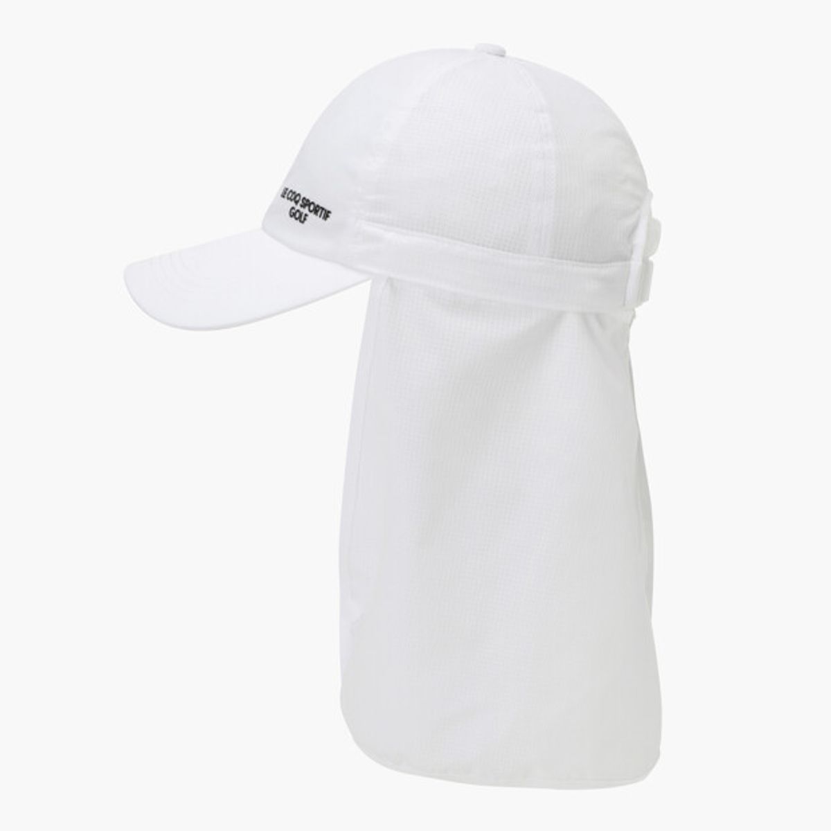 르꼬끄 골프(LECOQ GOLF) 남성 2WAY 썬가드 볼캡 _WHTE GR121MCP31