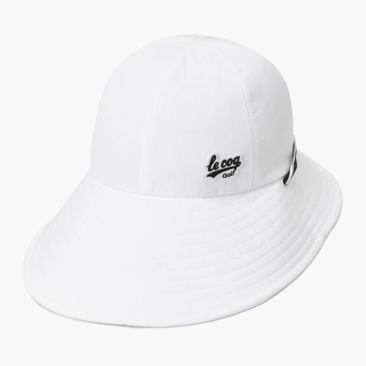 르꼬끄 골프(LECOQ GOLF) 여성 리본 라운드 햇 _WHTE GR122LCP32