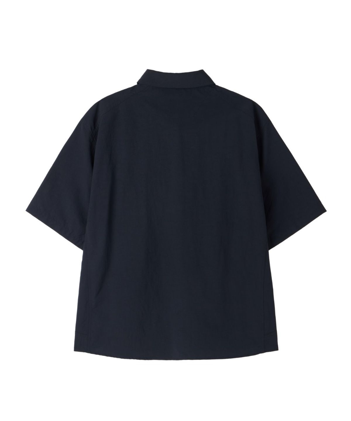 브롬톤 런던(BROMPTON LONDON) TASLAN HALF SLEEVE SHIRT - BLACK (P262MSH182)