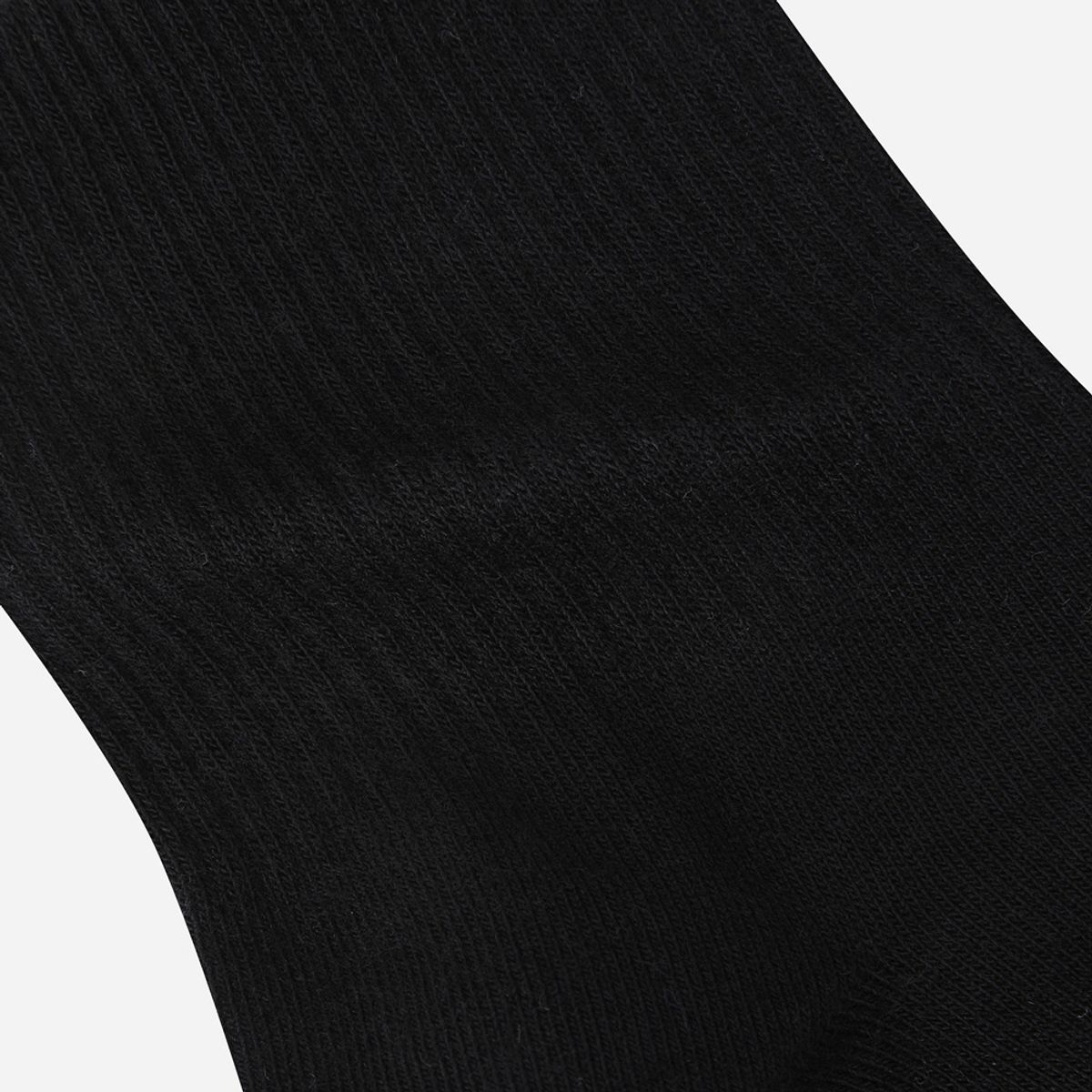 디오디(DOD) 코튼 베이직 단목 양말(BLACK)