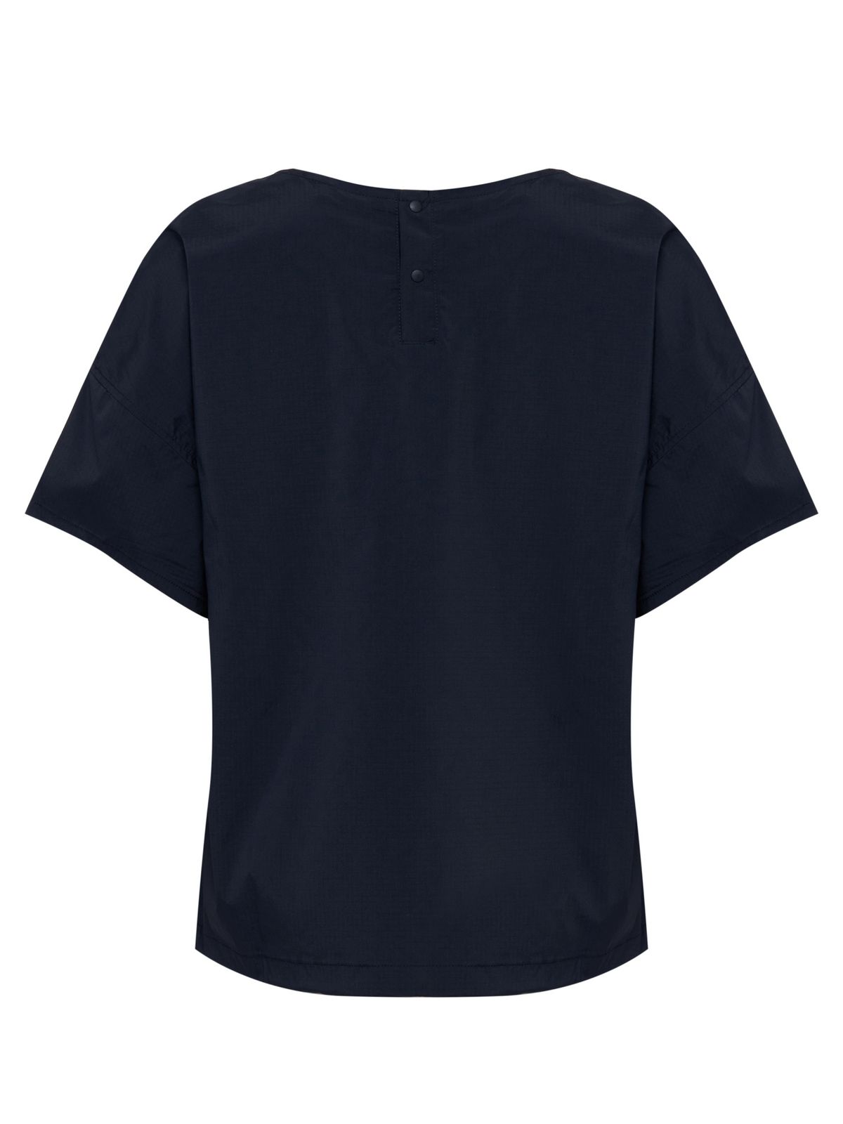 아이더(EIDER) SHEER (시어) 여성 우븐 포켓 반팔 티셔츠_Dark Navy