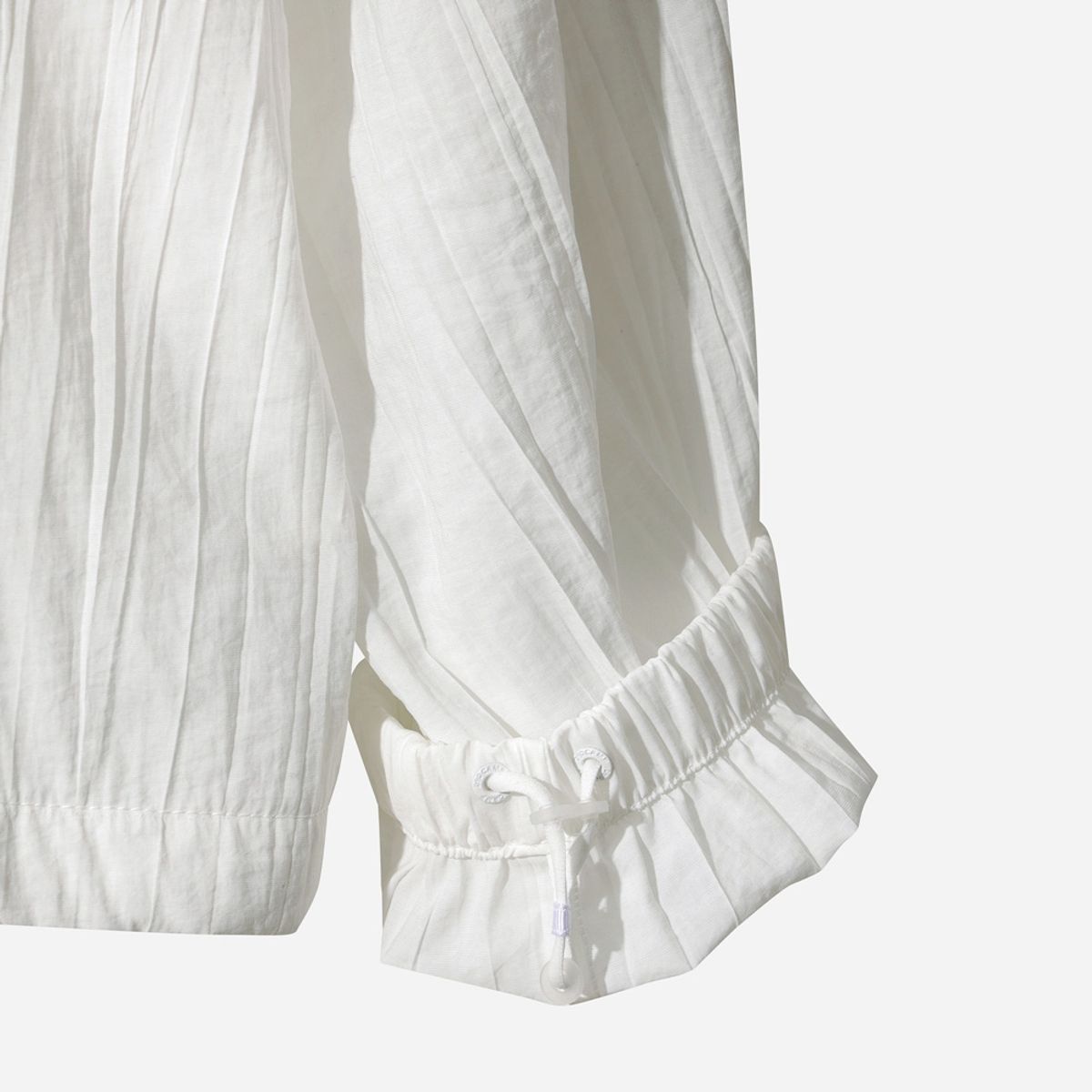 디오디(DOD) 젠클 플리츠 후드 자켓 (OFF WHITE 2)