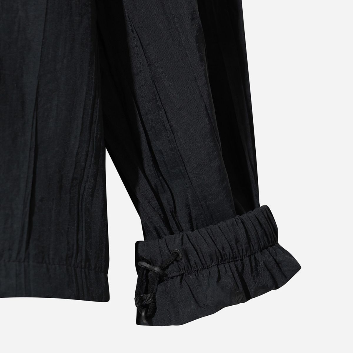 디오디(DOD) 젠클 플리츠 후드 자켓 (BLACK)